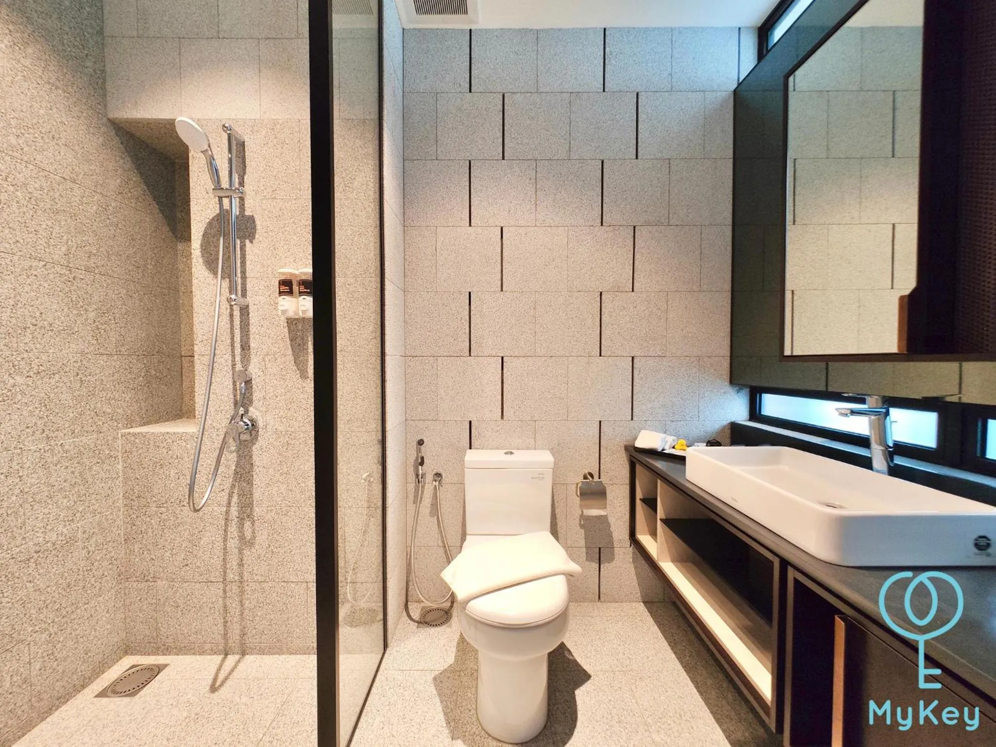 Bathroom in Scarletz Suites KLCC by MyKey