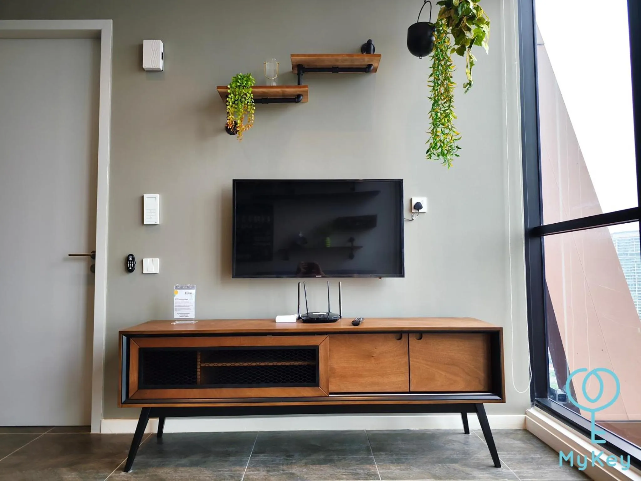 TV and multimedia in Scarletz Suites KLCC by MyKey