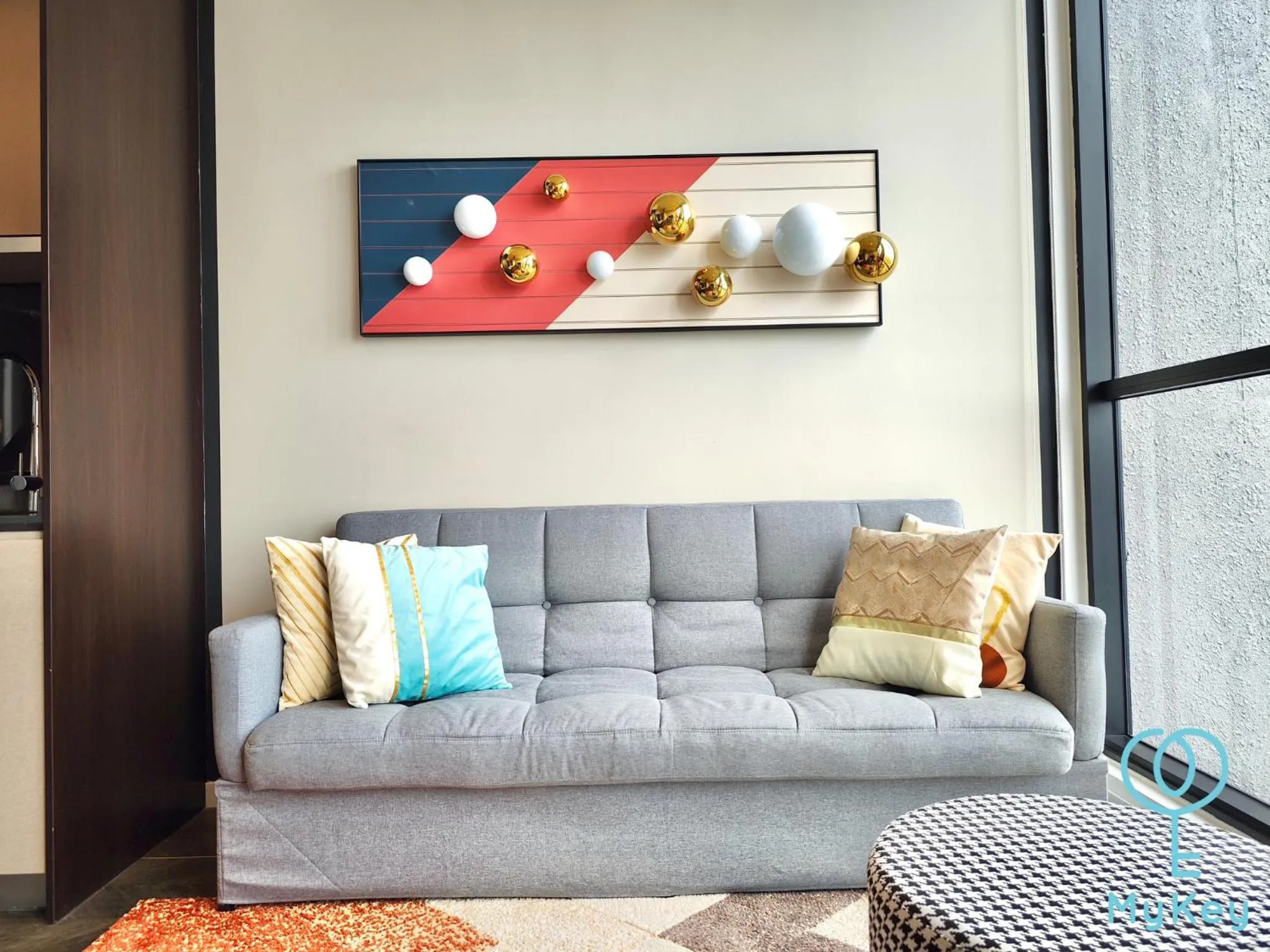 Living room in Scarletz Suites KLCC by MyKey