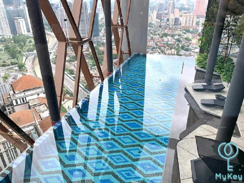 Swimming pool in Scarletz Suites KLCC by MyKey