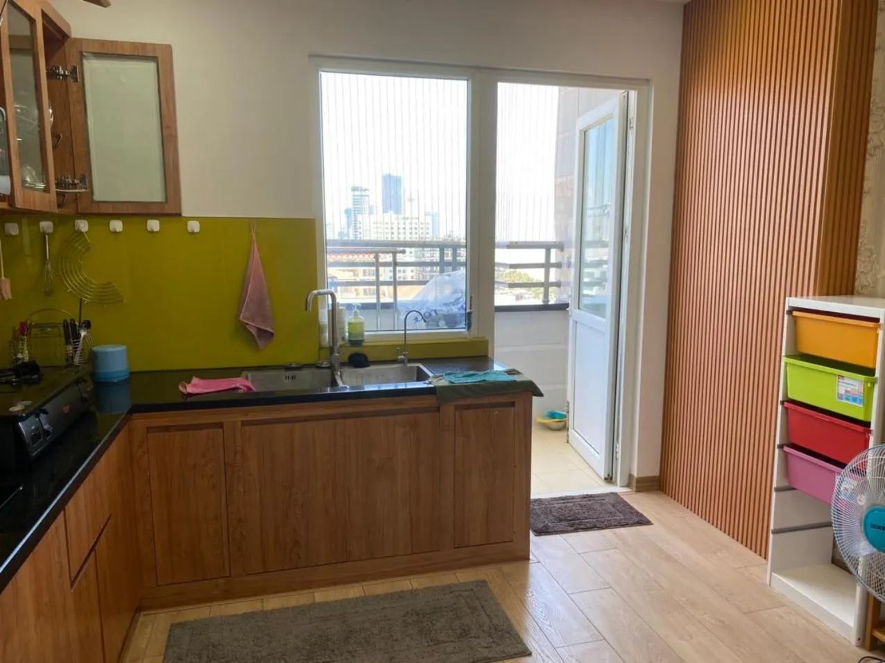 Kitchen or kitchenette in LH APARTMENT DA NANG