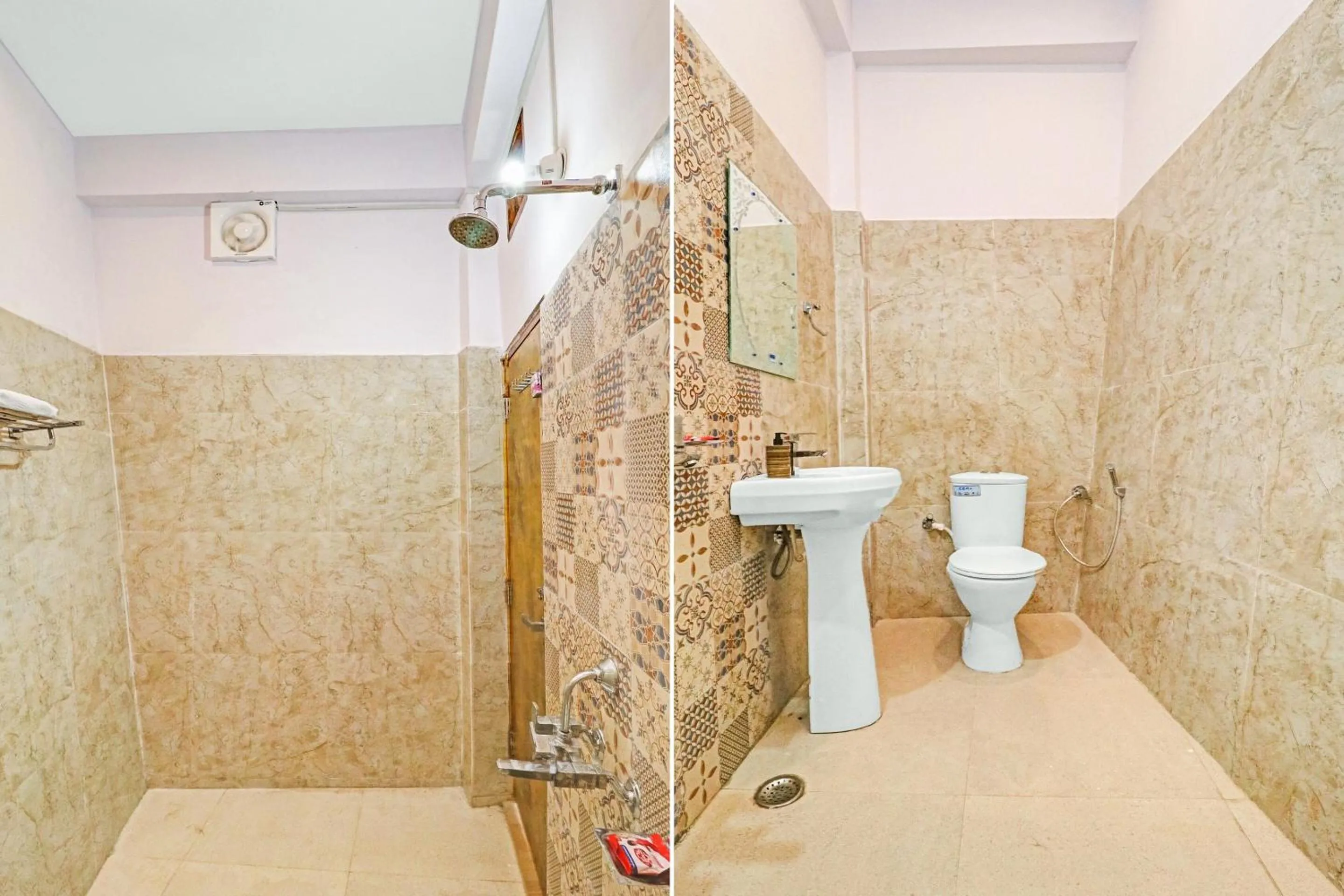 Bathroom in Collection O Studioz Om River Resort