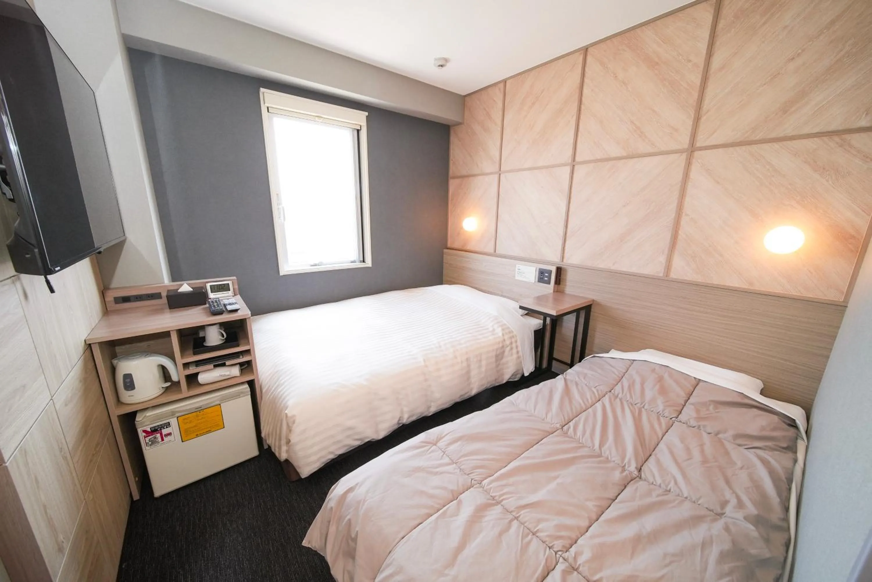 Photo of the whole room, Bed in Super Hotel Shikoku-chuo