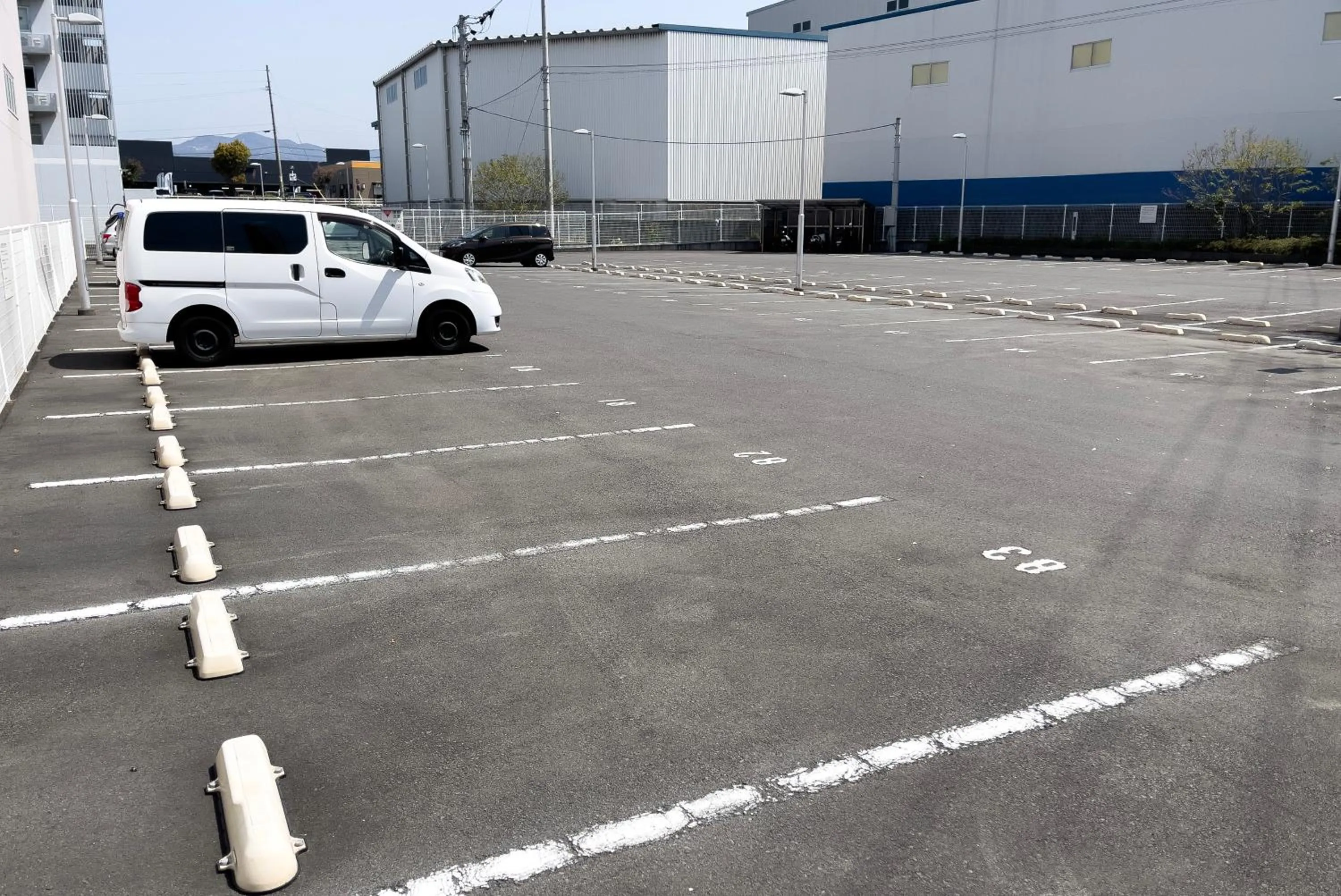 Parking in Super Hotel Shikoku-chuo