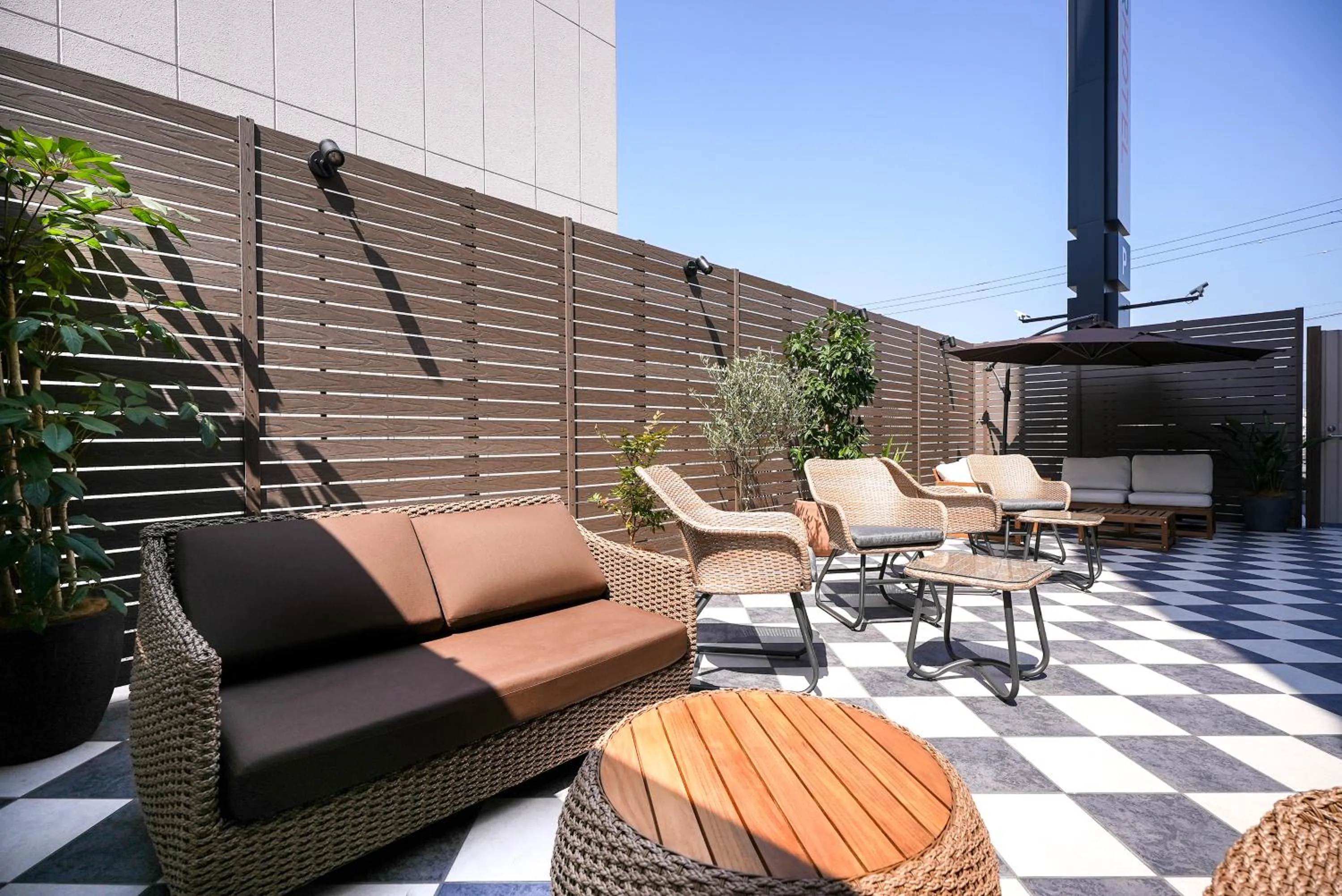 Balcony/Terrace in Super Hotel Shikoku-chuo