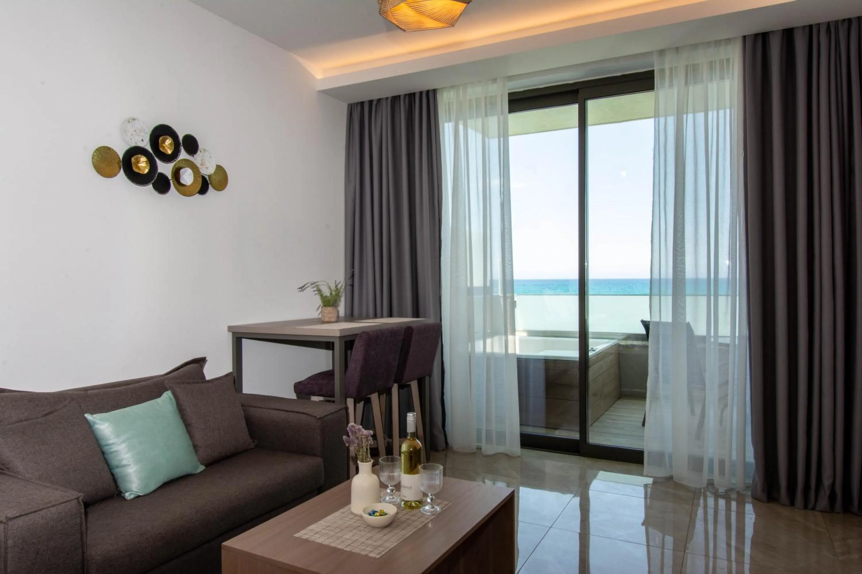 Sea view in Ebenus Suites "Adults Only" by Checkin