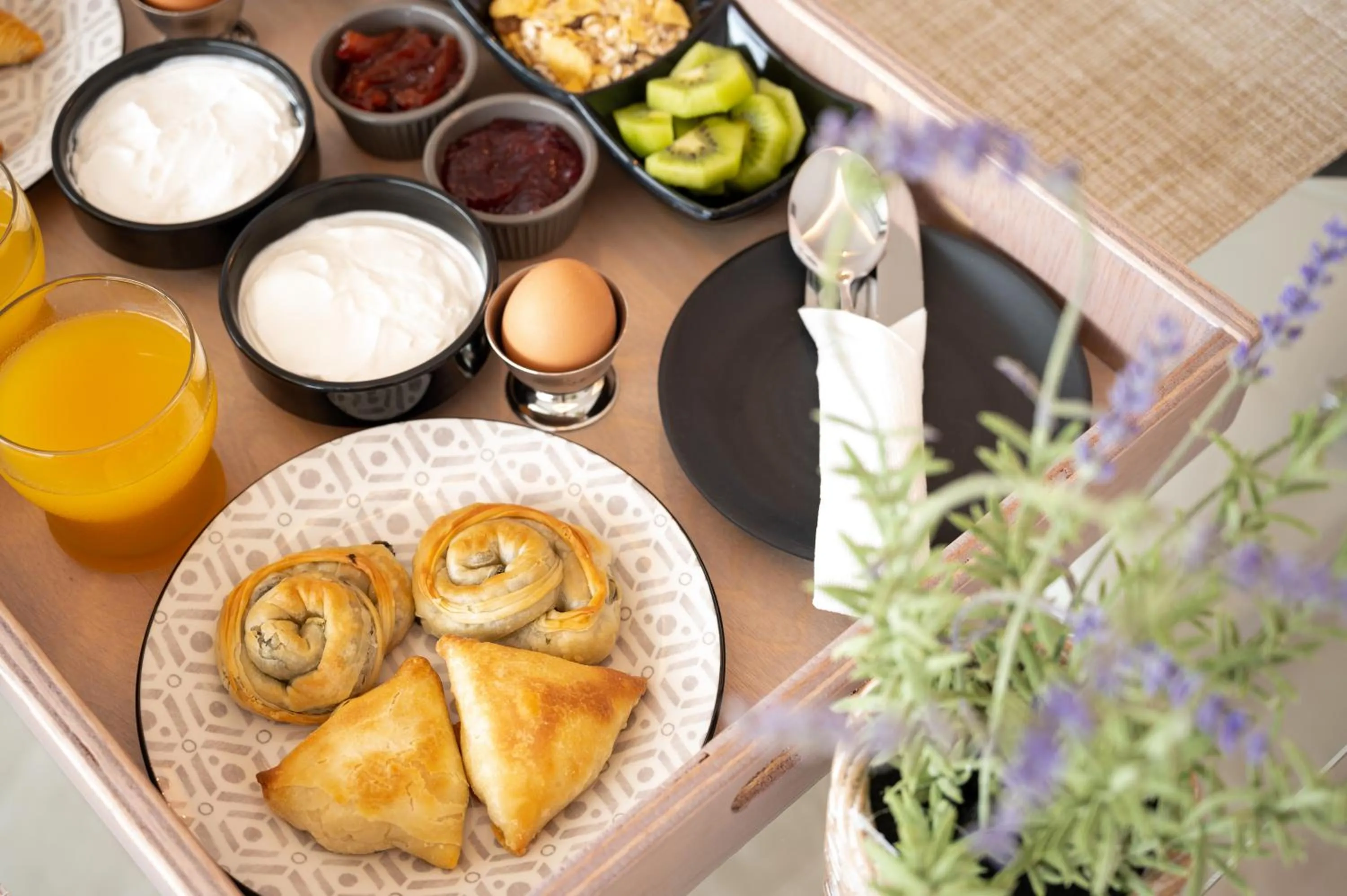 Breakfast in Ebenus Suites "Adults Only" by Checkin