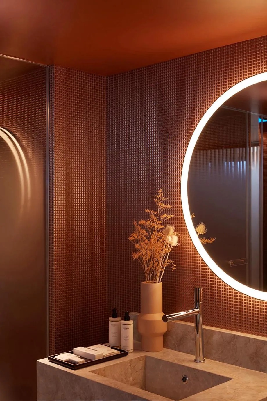 Bathroom in SO/ Paris Hotel