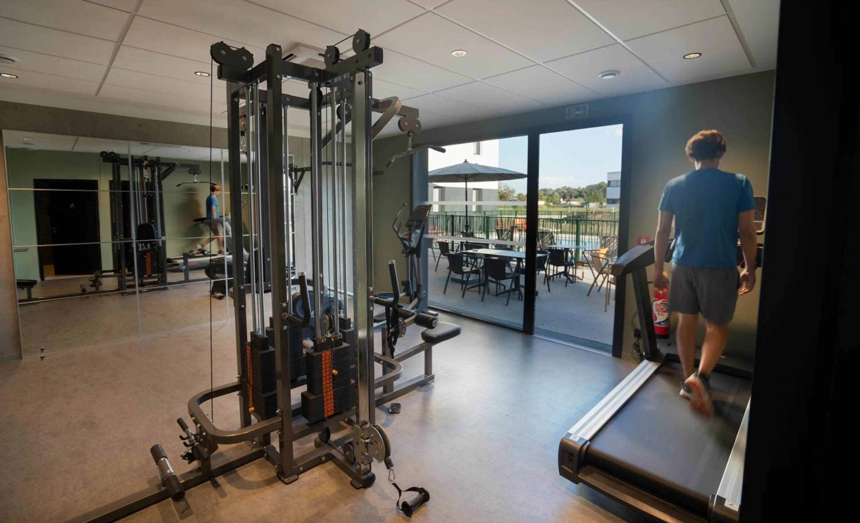 Fitness centre/facilities in Greet Hôtel Orthez Bearn