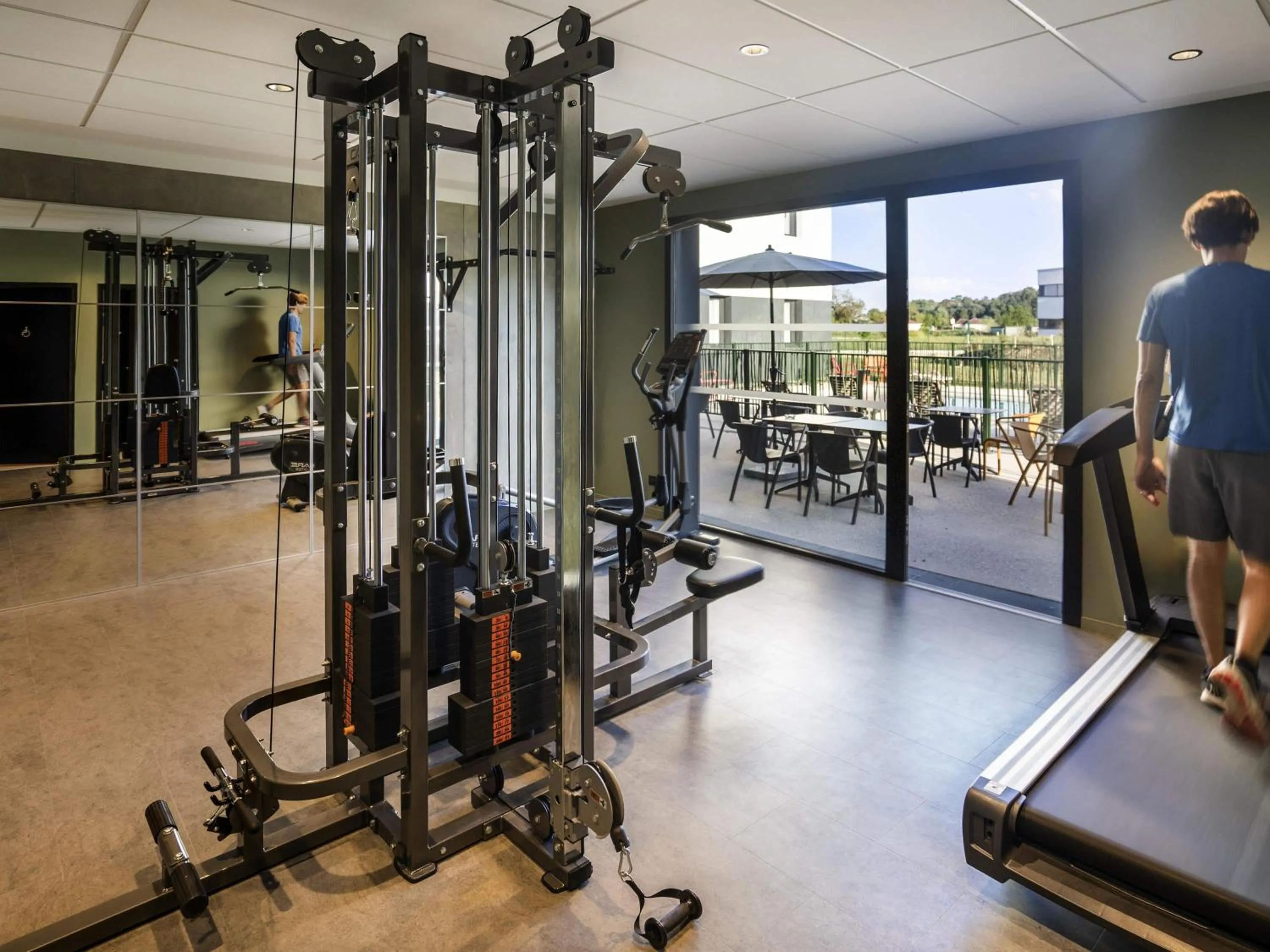 Fitness centre/facilities in Greet Hôtel Orthez Bearn