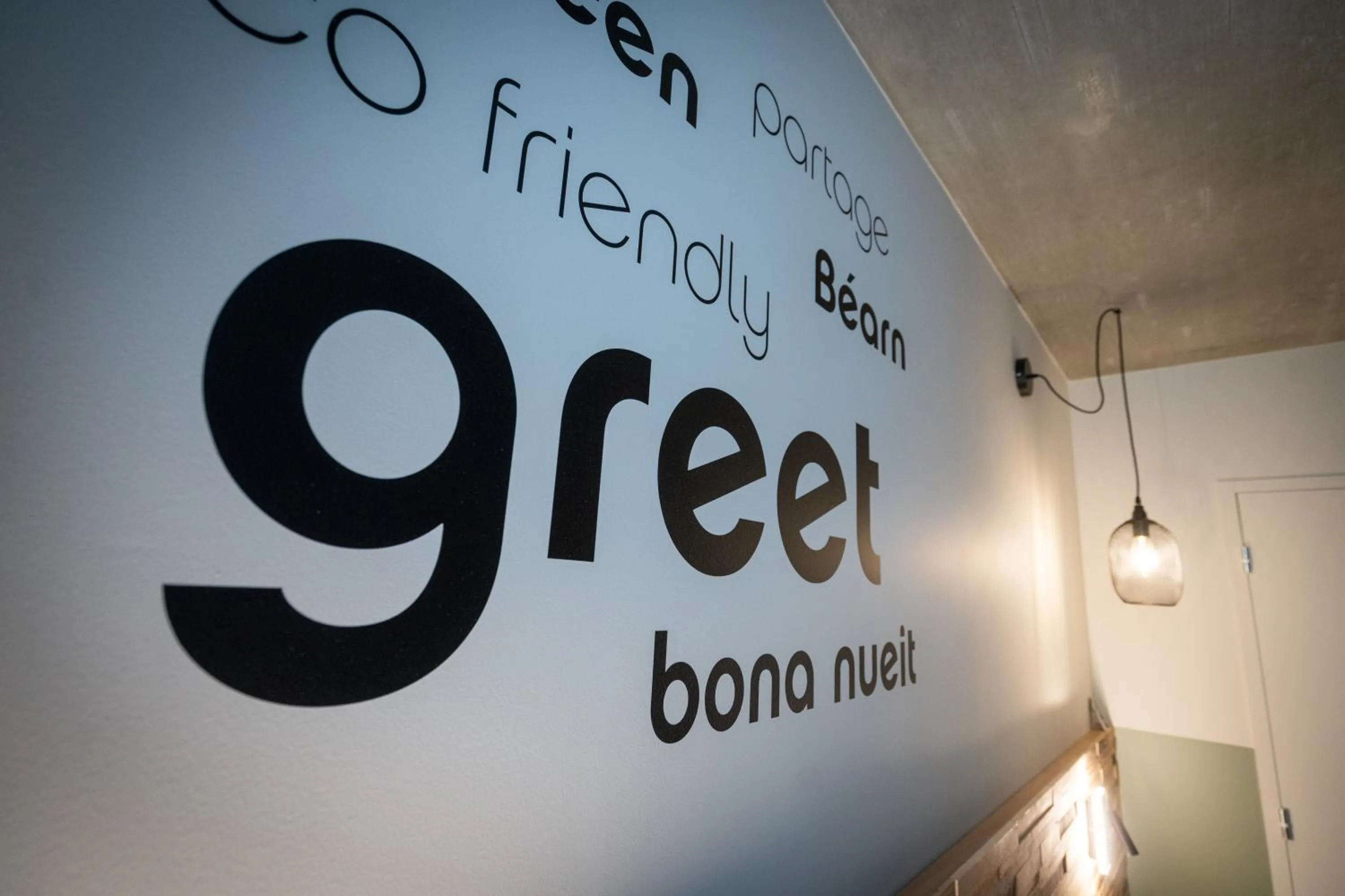 Property logo or sign in Greet Hôtel Orthez Bearn