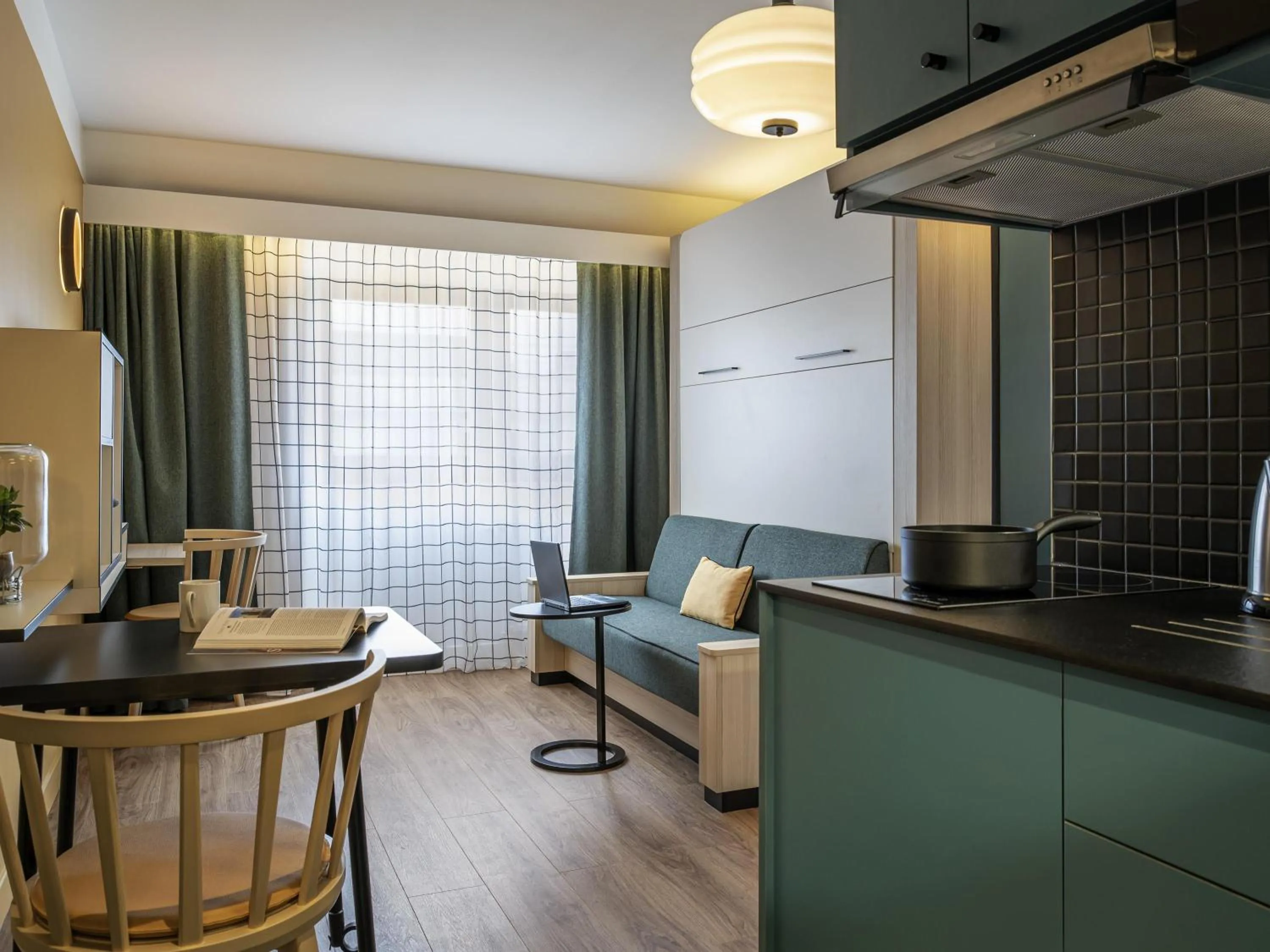 Bedroom in Aparthotel Adagio access Hamburg