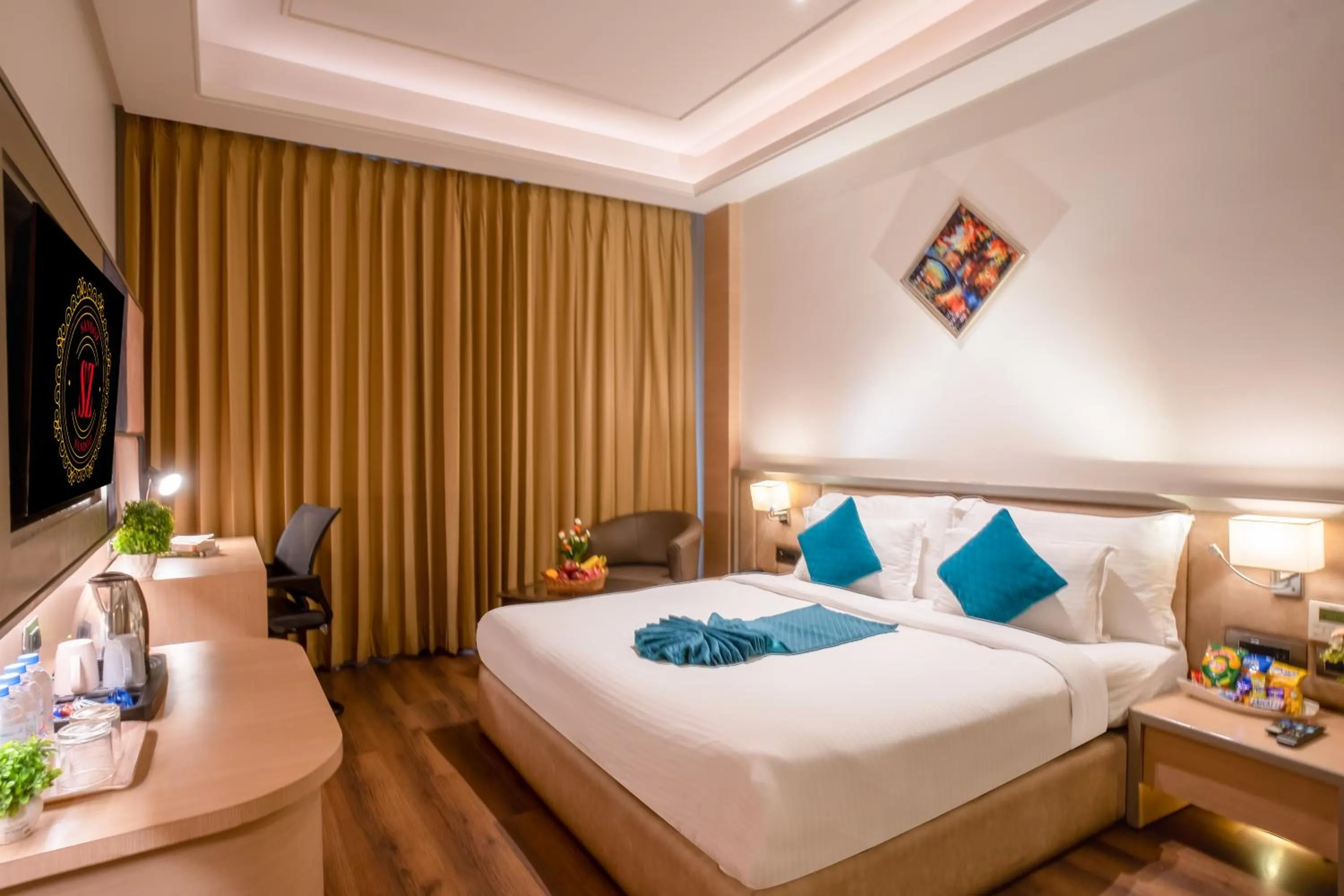 Bedroom, Bed in SANDOZ Pribson Hotel near Golden Temple