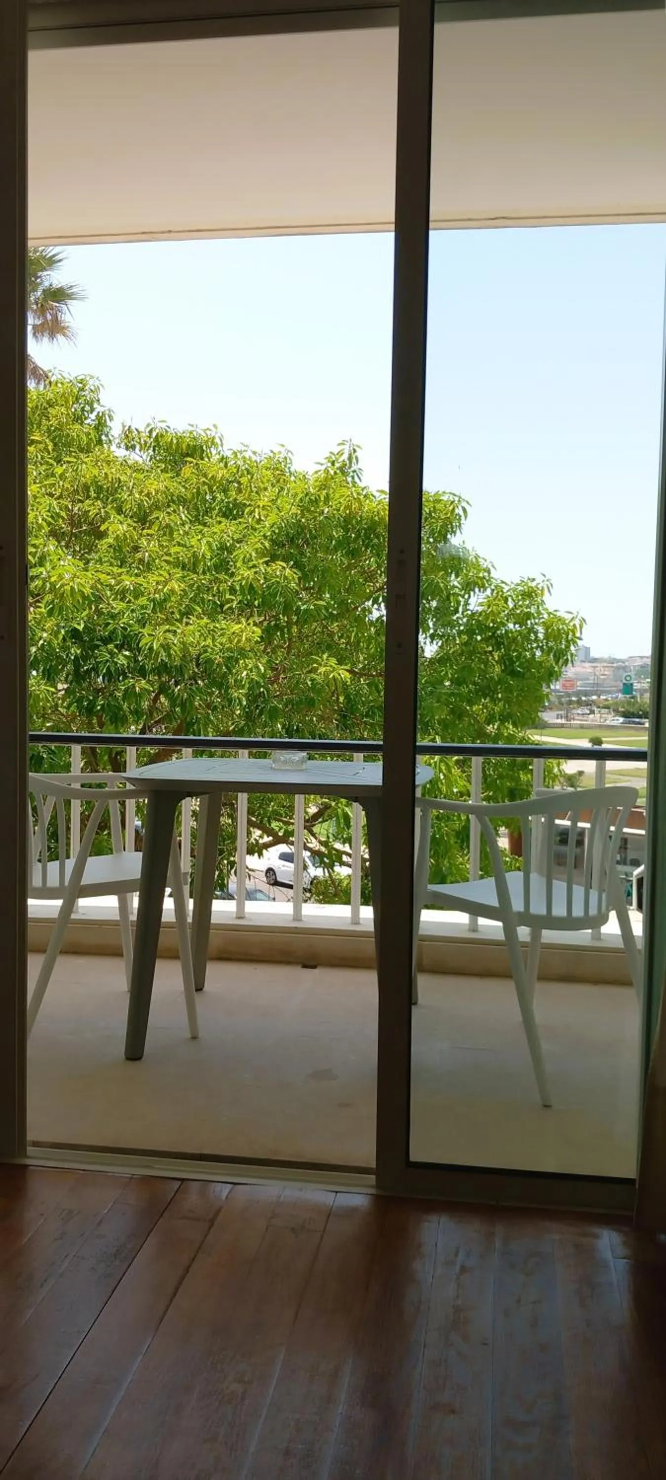 Patio in Rent4Rest Estoril Beachfront Apartments