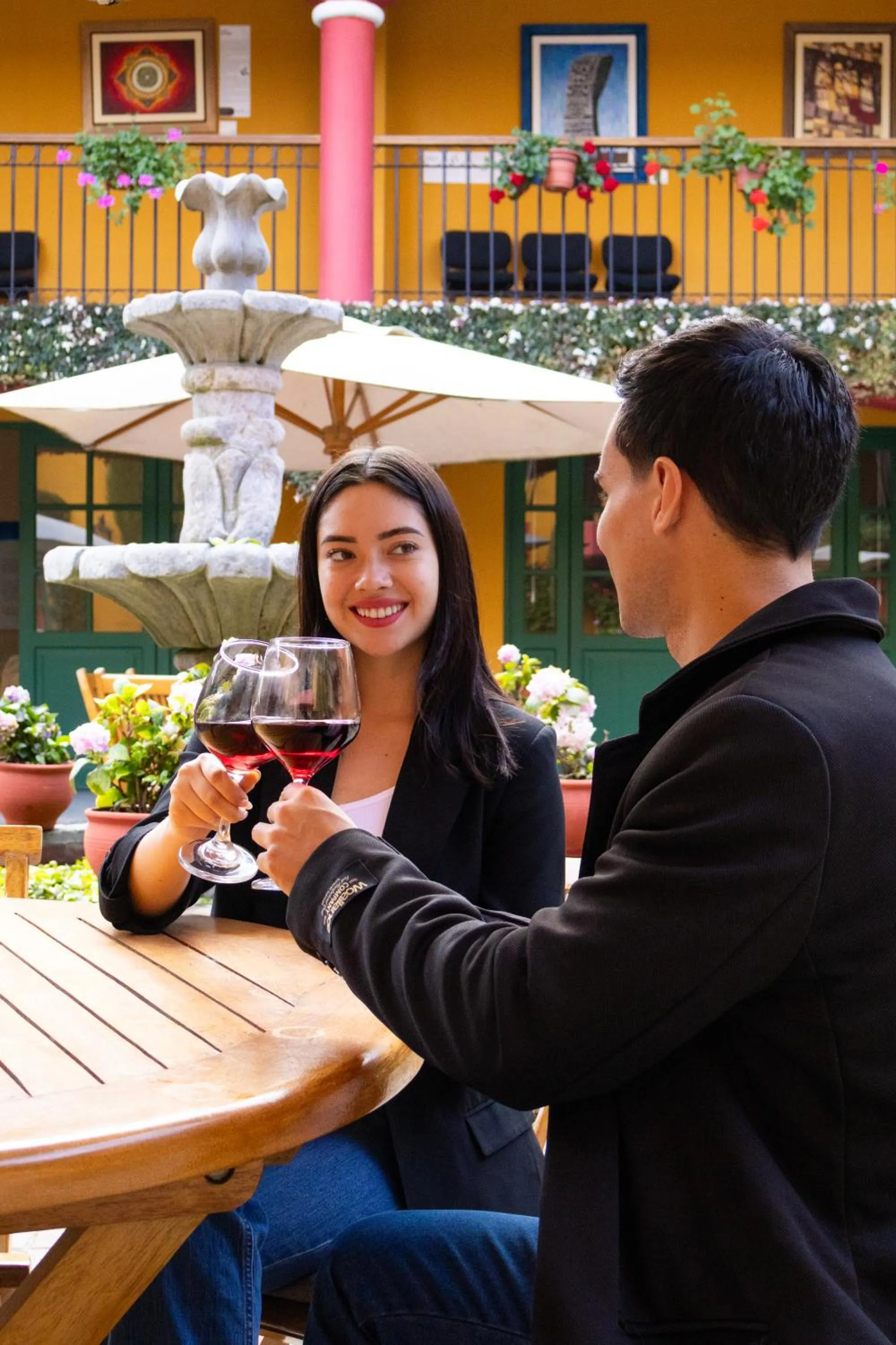 Patio in Hotel Tartar