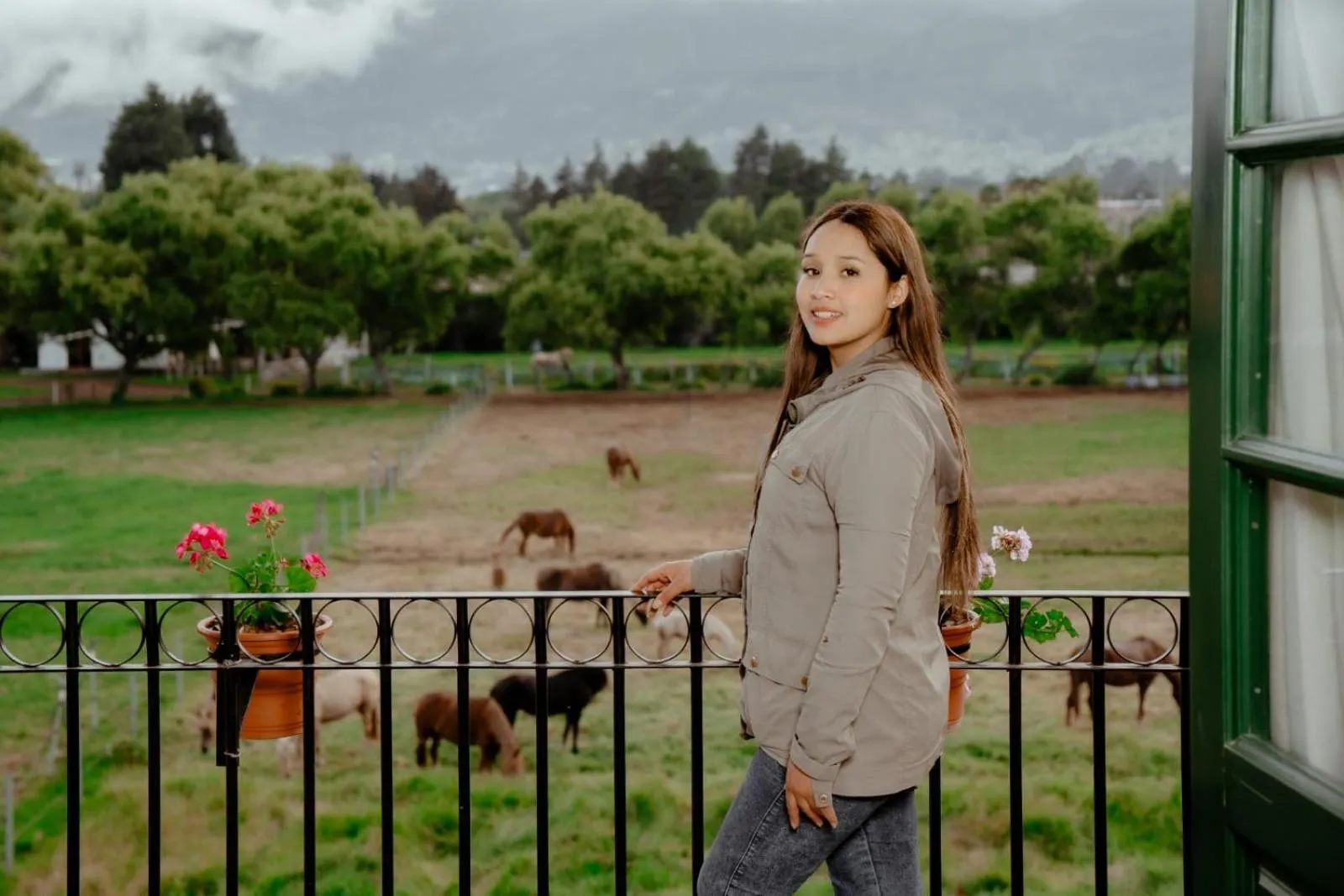 Garden view in Hotel Tartar
