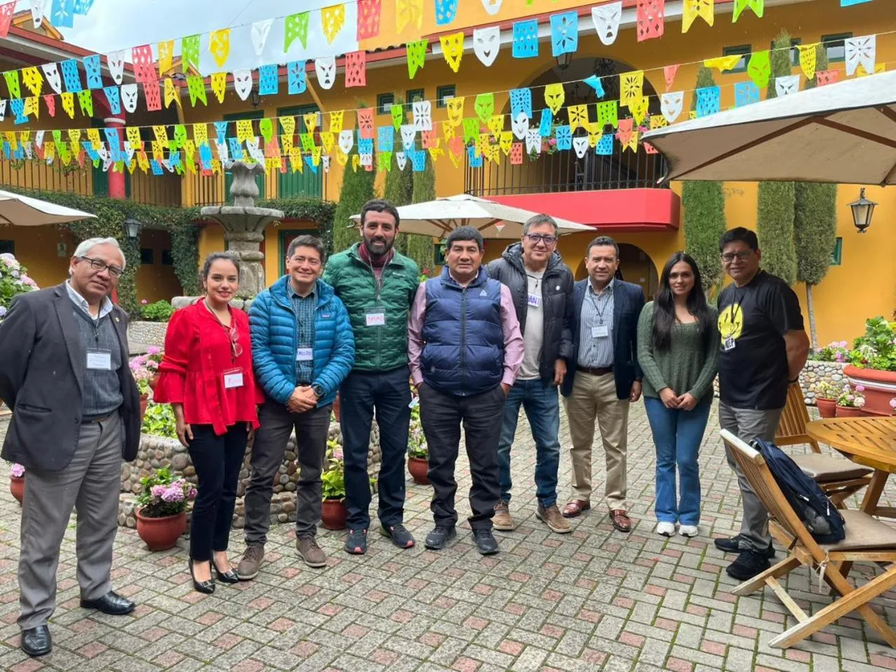 Patio in Hotel Tartar