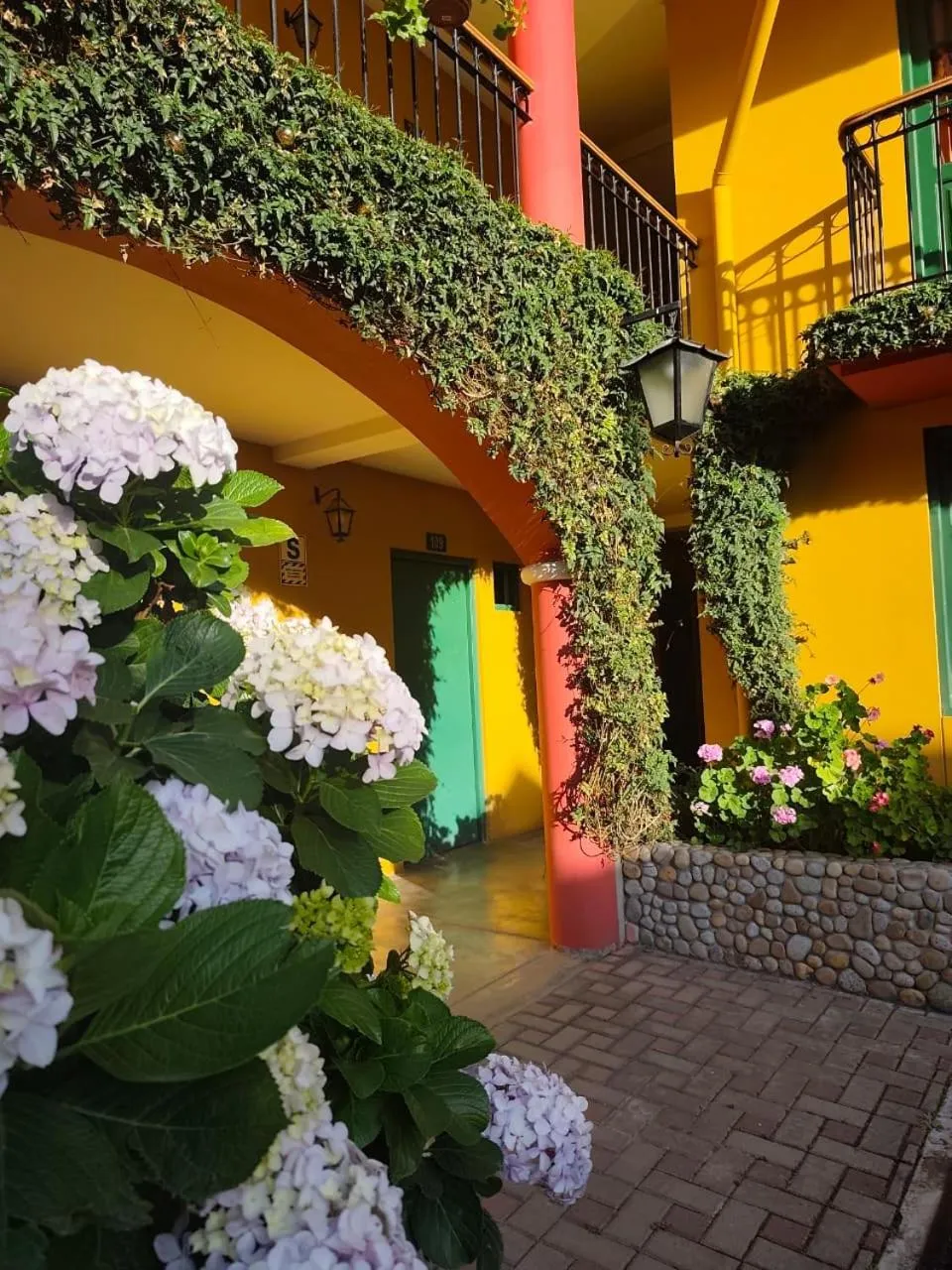 Patio in Hotel Tartar