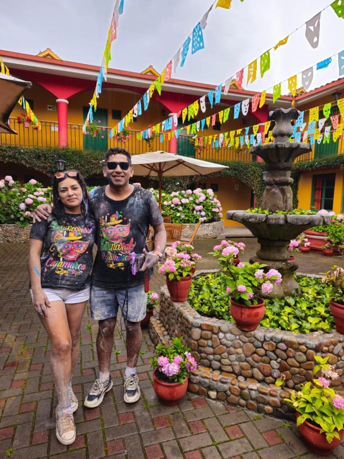 Patio in Hotel Tartar