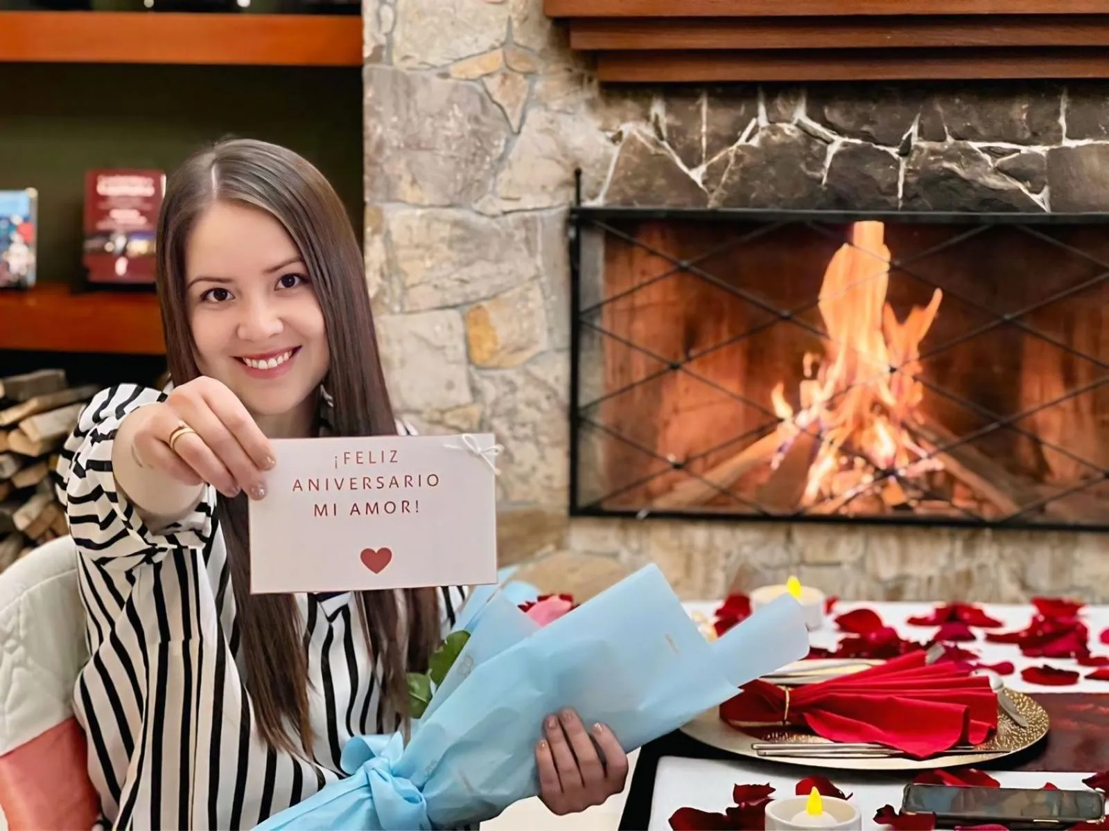 fireplace in Hotel Tartar
