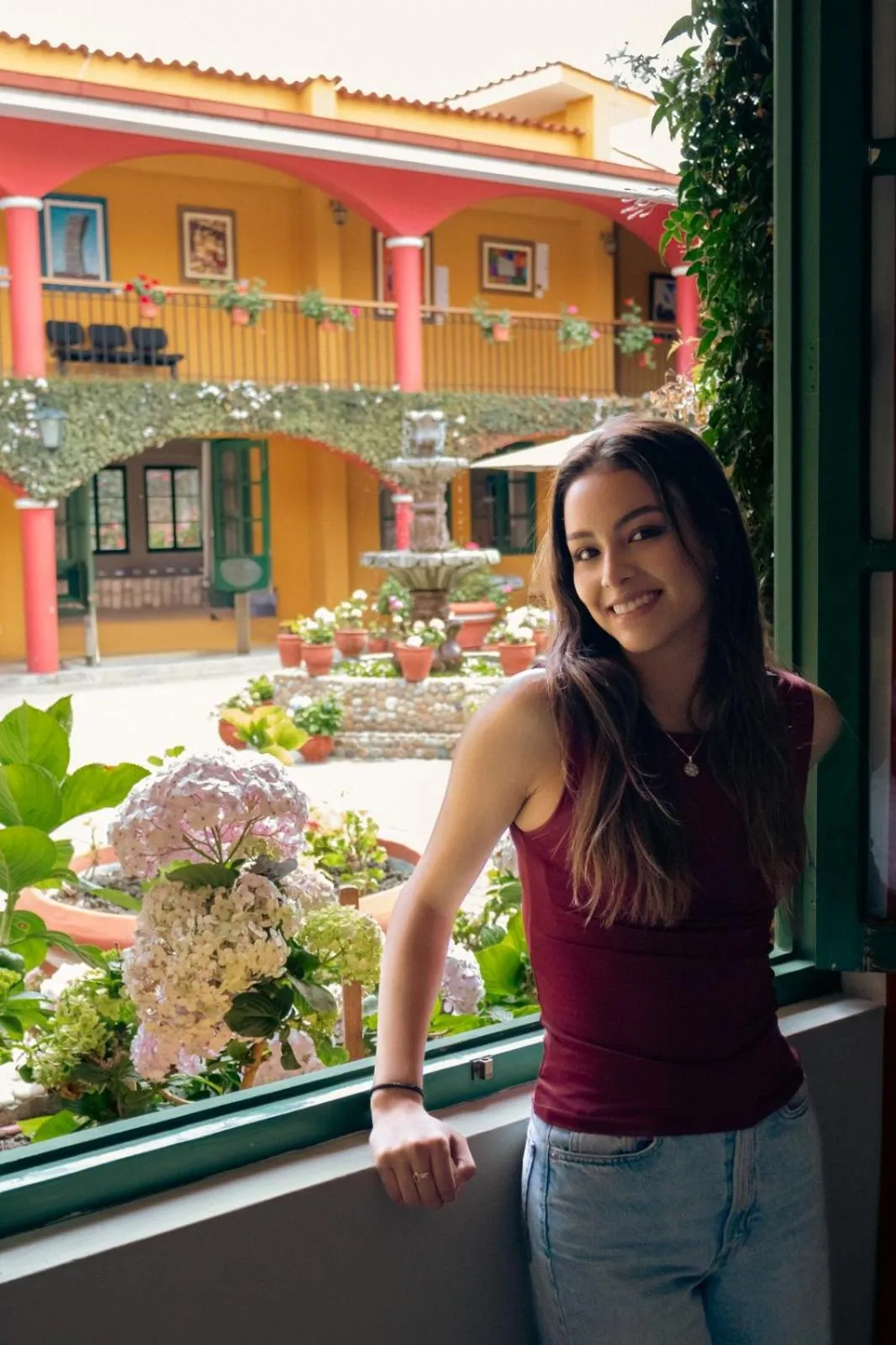 Garden view in Hotel Tartar