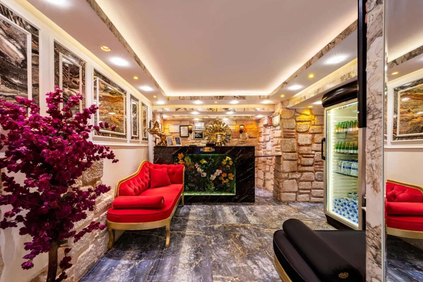 Seating area in REN PLUS SUITES