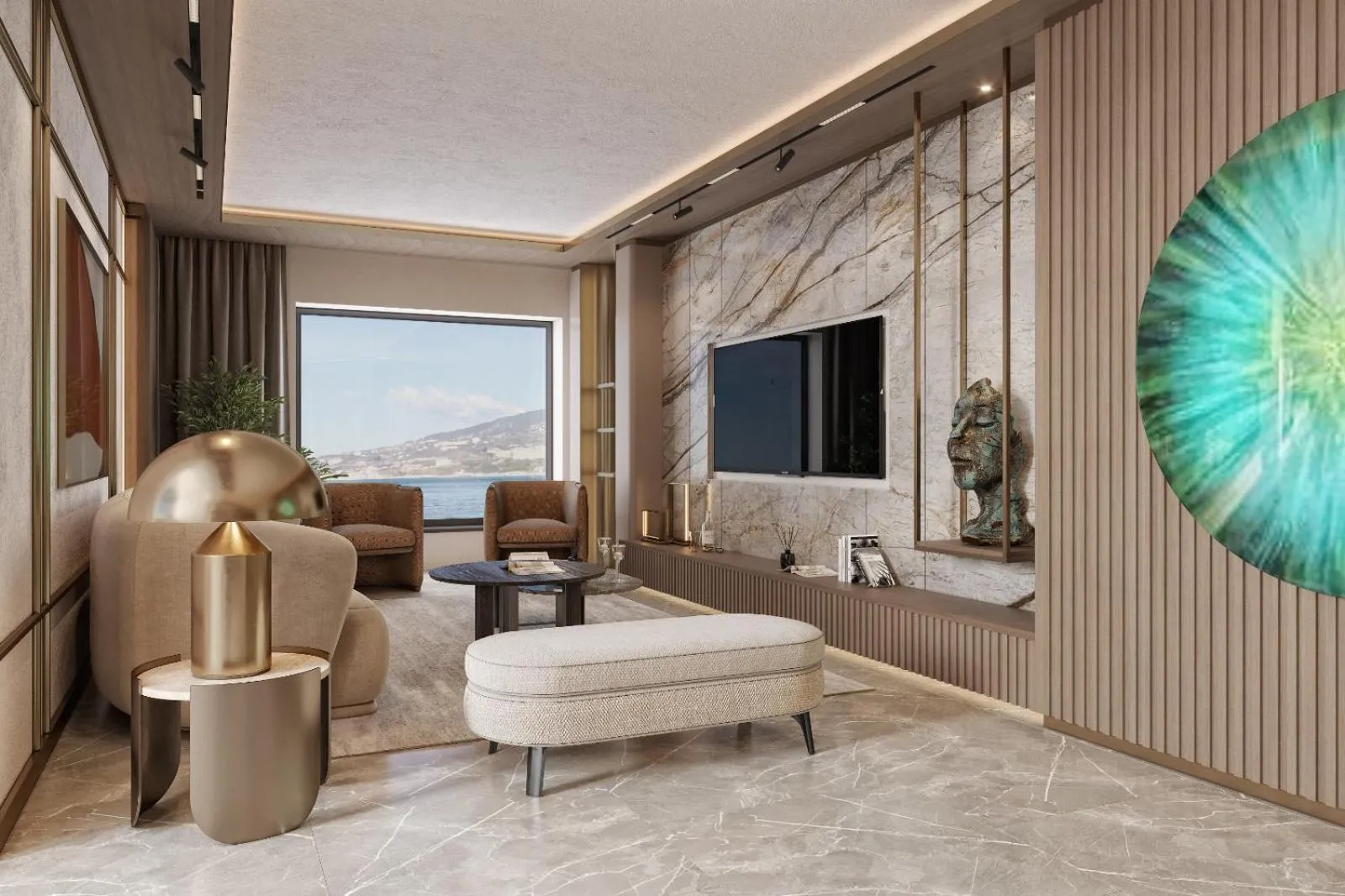 Living room in Mövenpick Resort Antalya Tekirova - Ultra All Inclusive