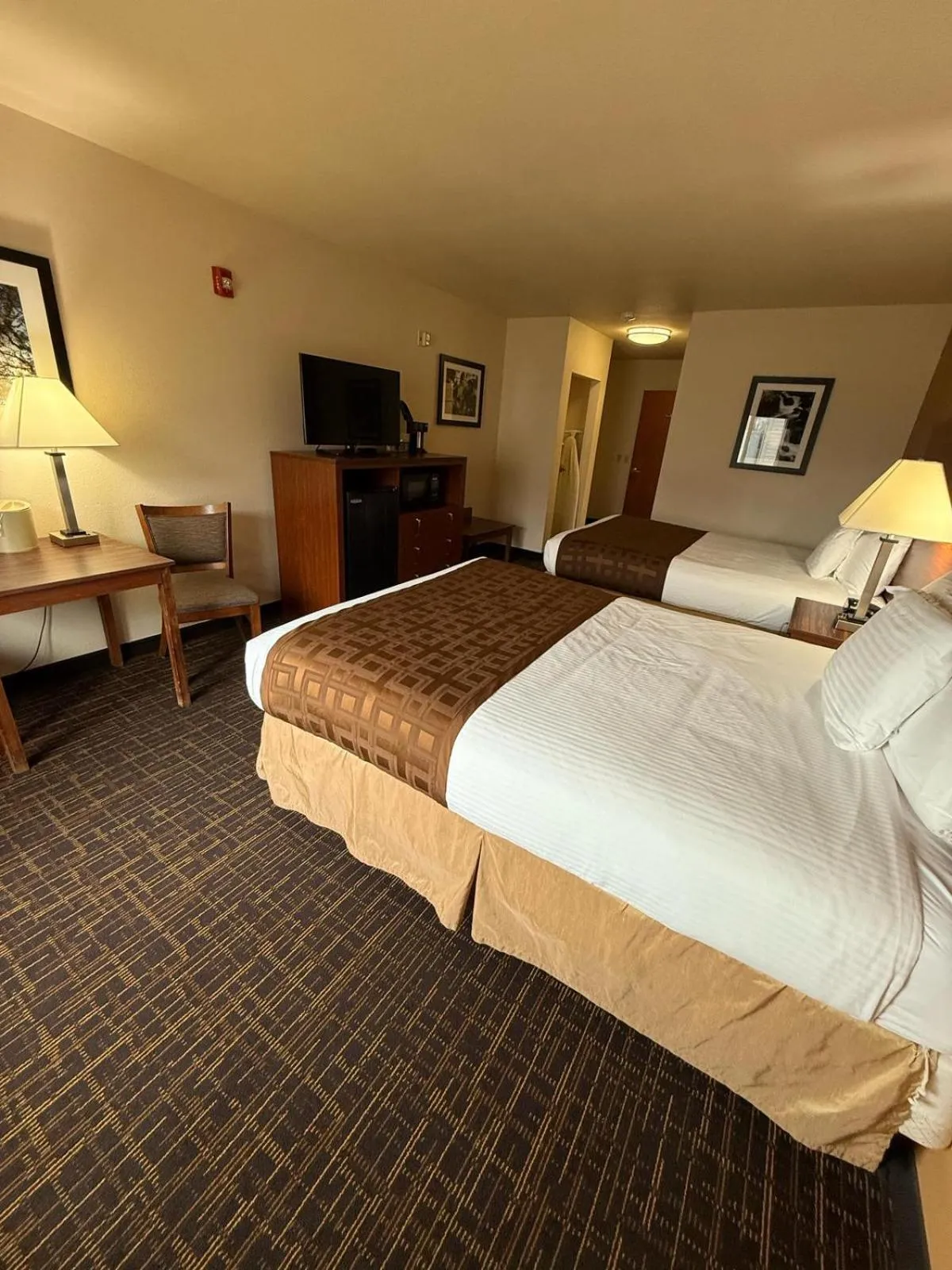TV and multimedia, Bed in Richland Inn and Suites