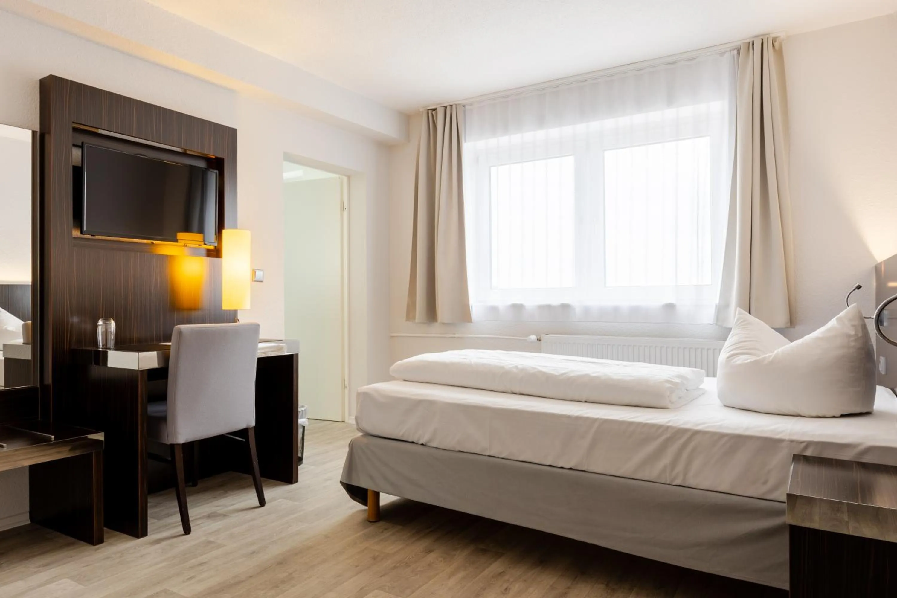 TV and multimedia, Bed in Hotel 22