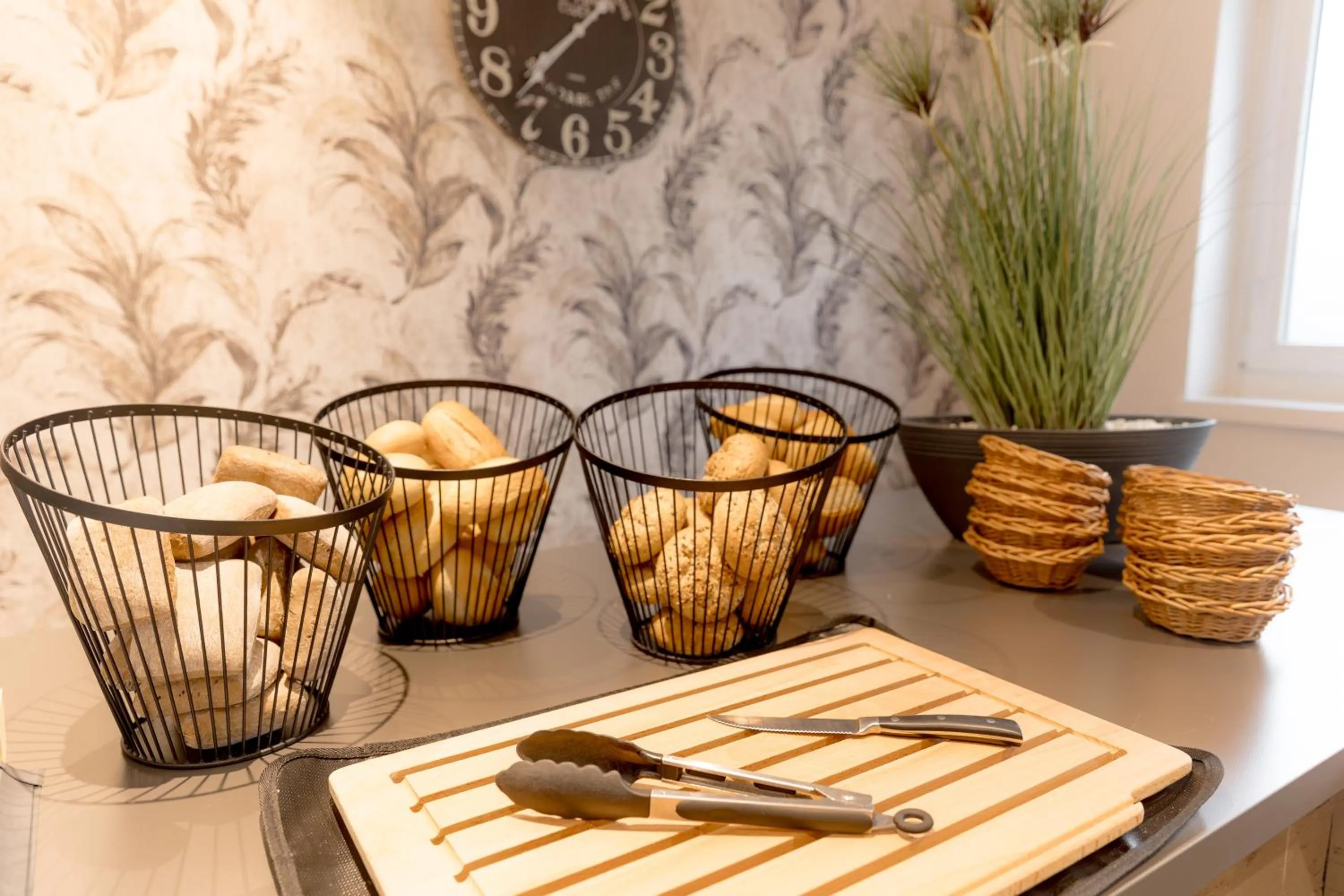 Buffet breakfast in Hotel 22