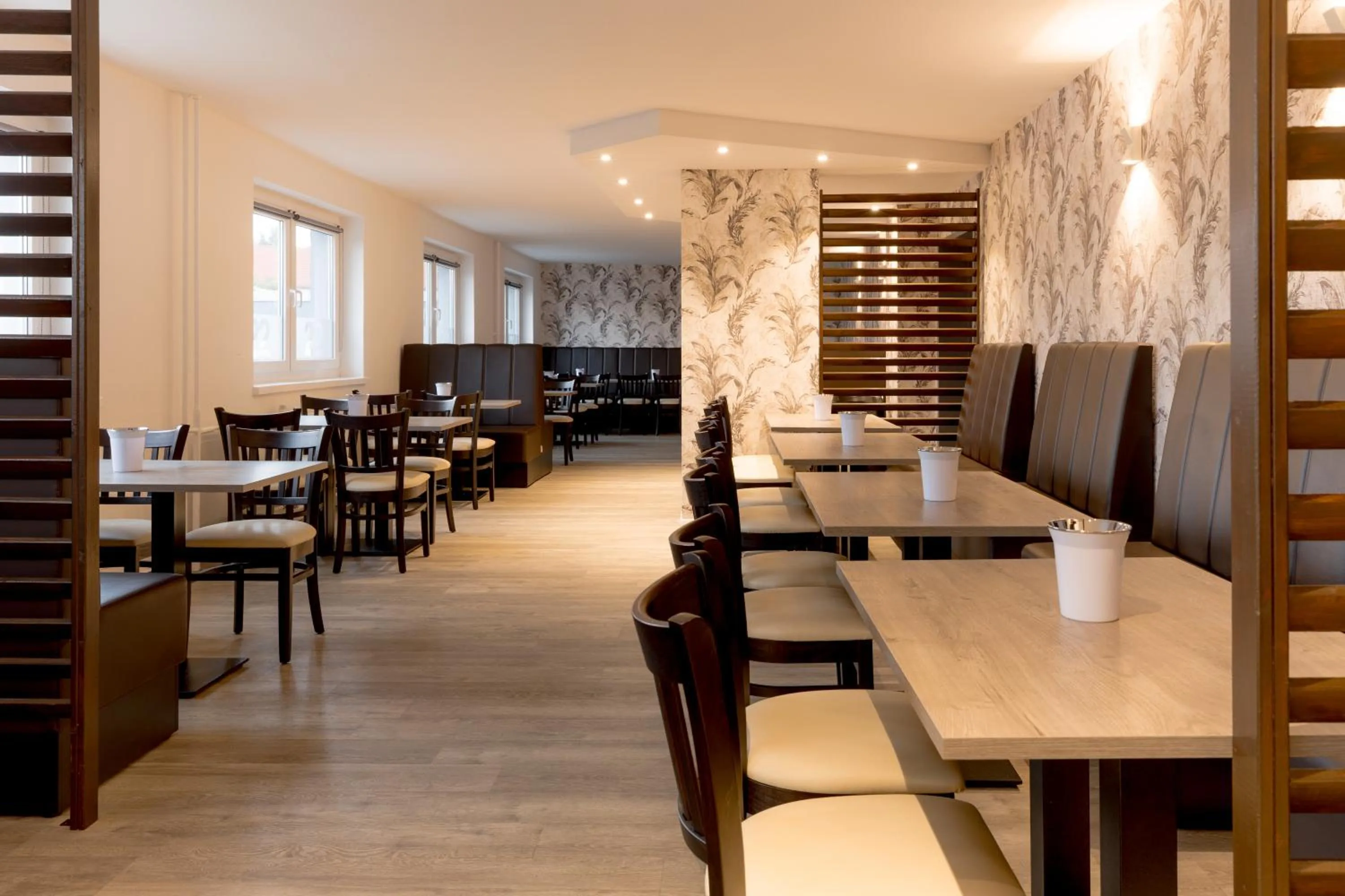 Buffet breakfast in Hotel 22