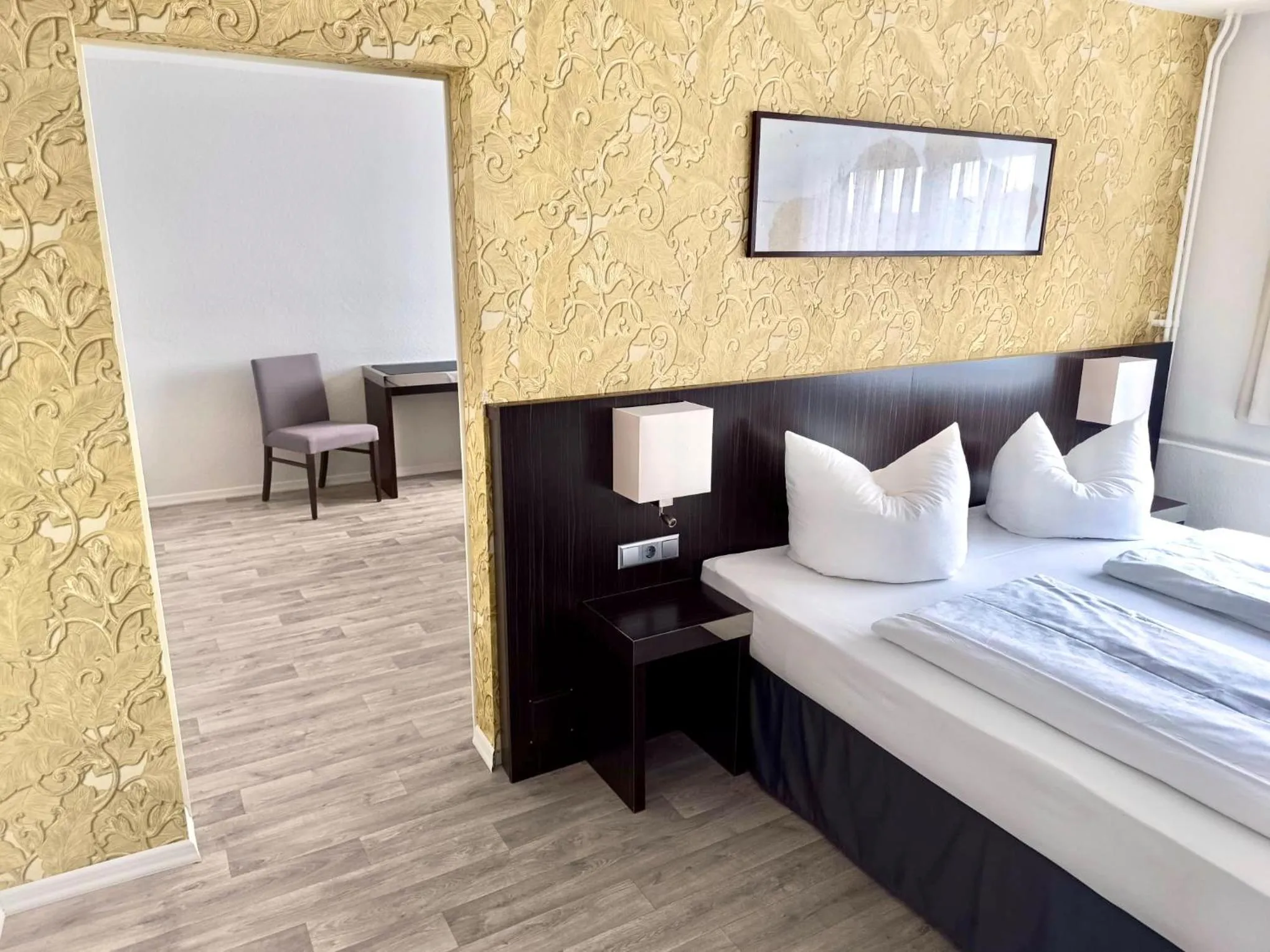 Photo of the whole room, Bed in Hotel 22