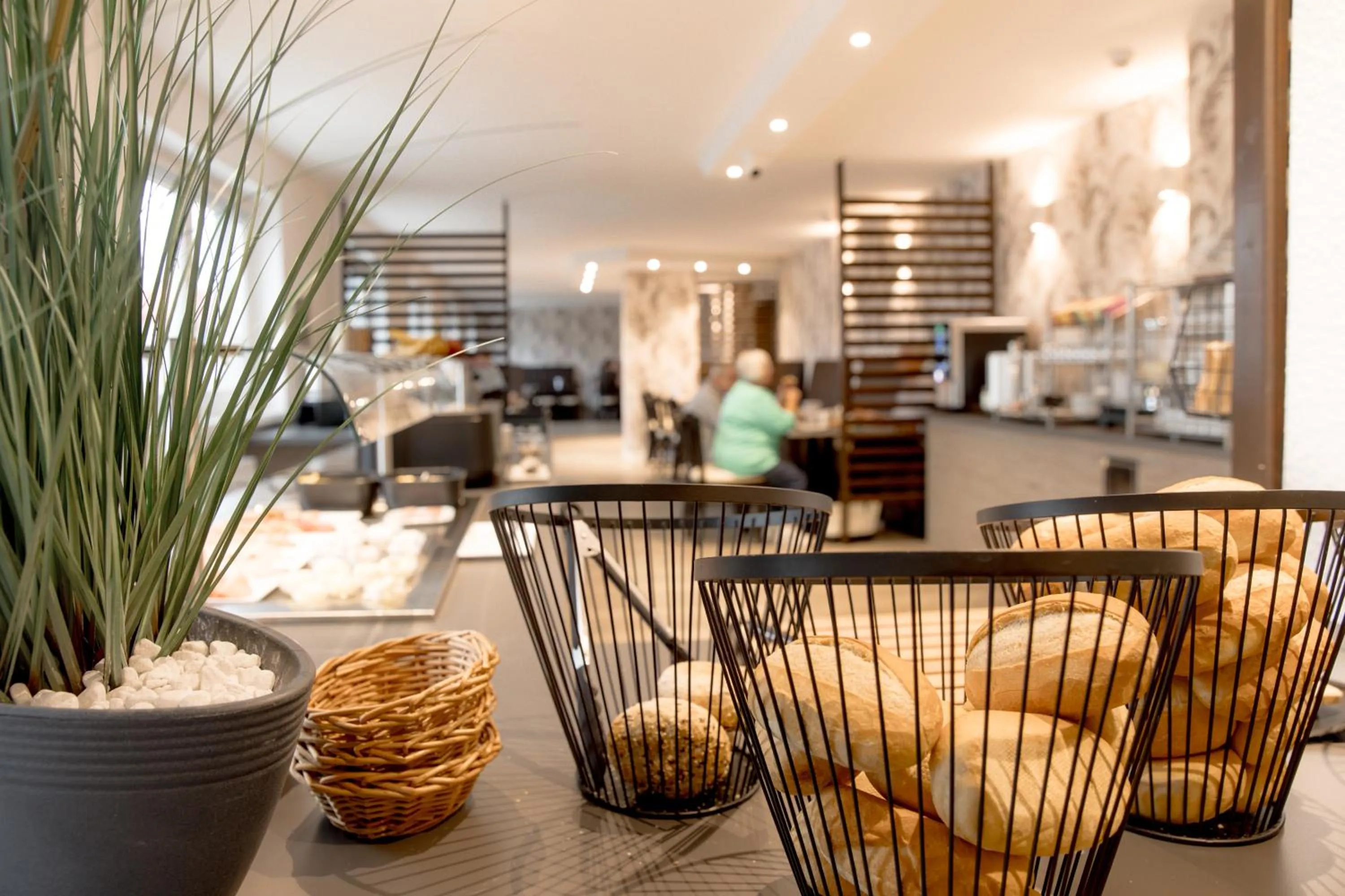 Buffet breakfast in Hotel 22