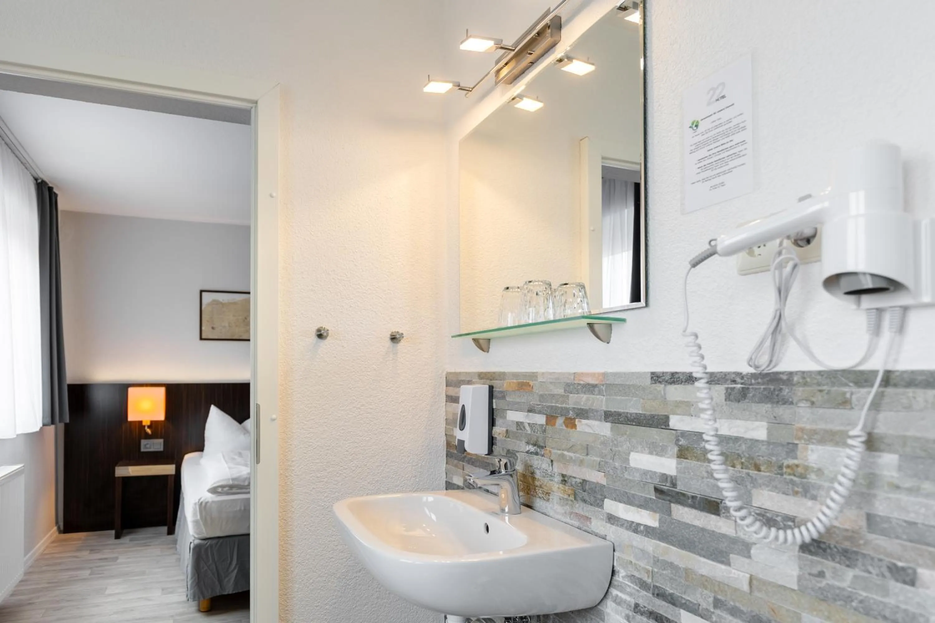 Bathroom in Hotel 22