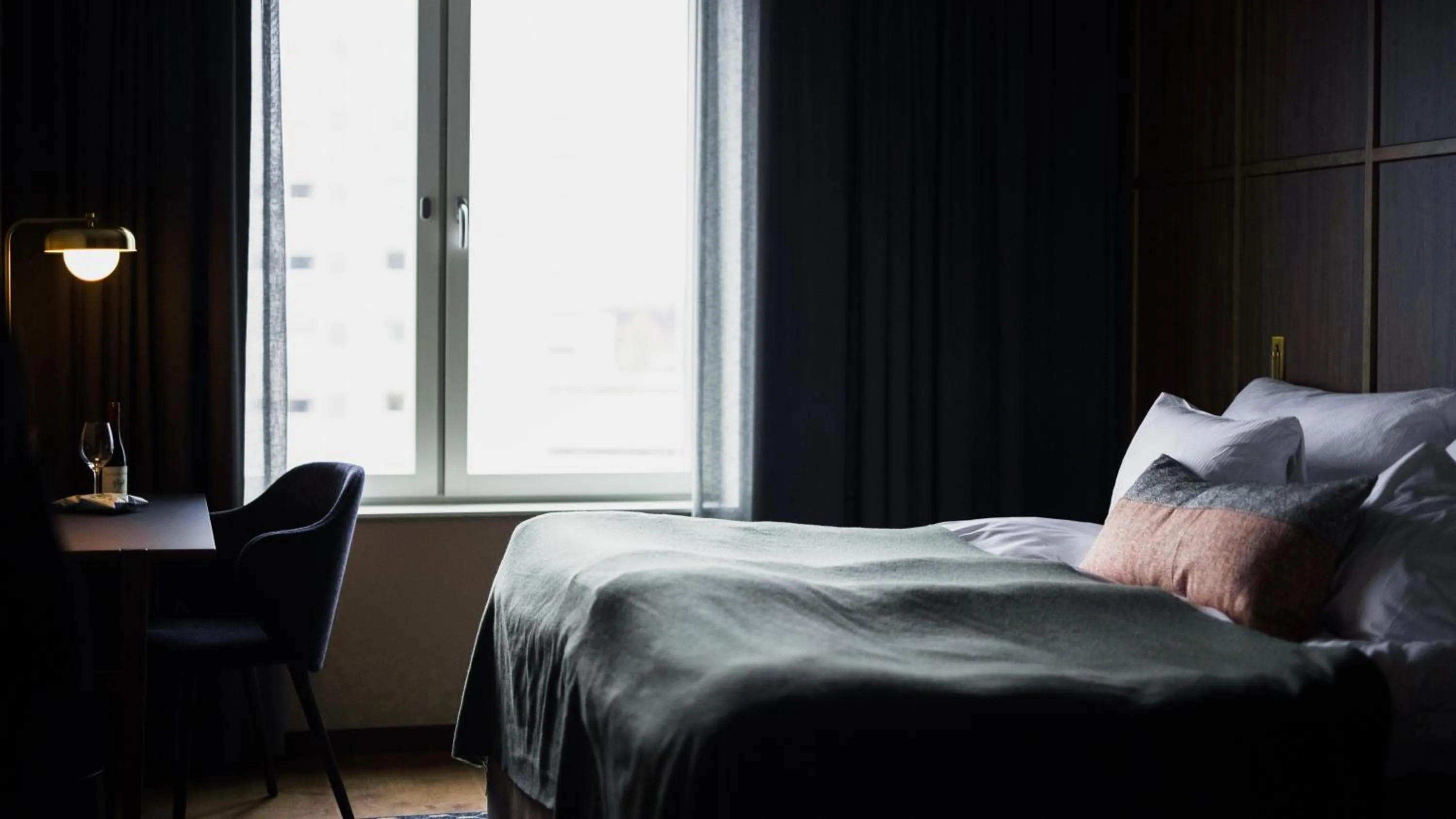 Bed in Clarion Hotel Umeå