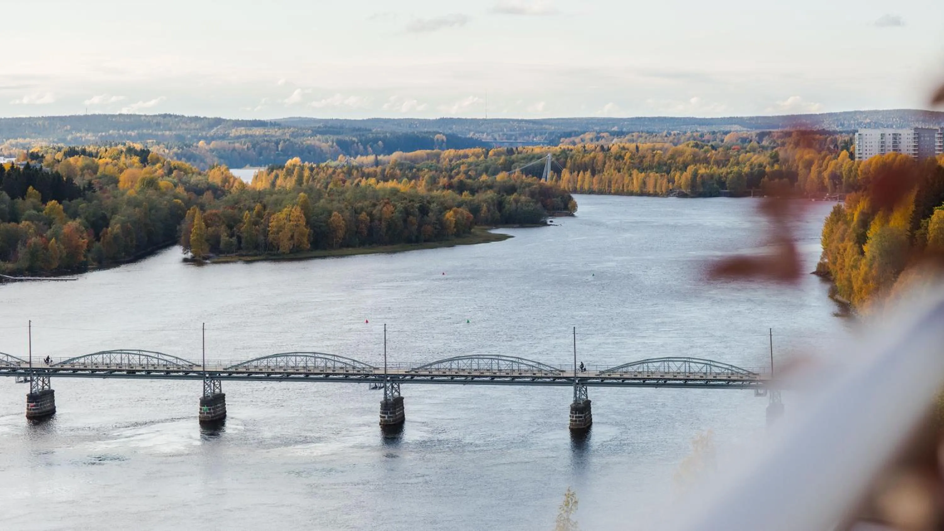 View (from property/room) in Clarion Hotel Umeå