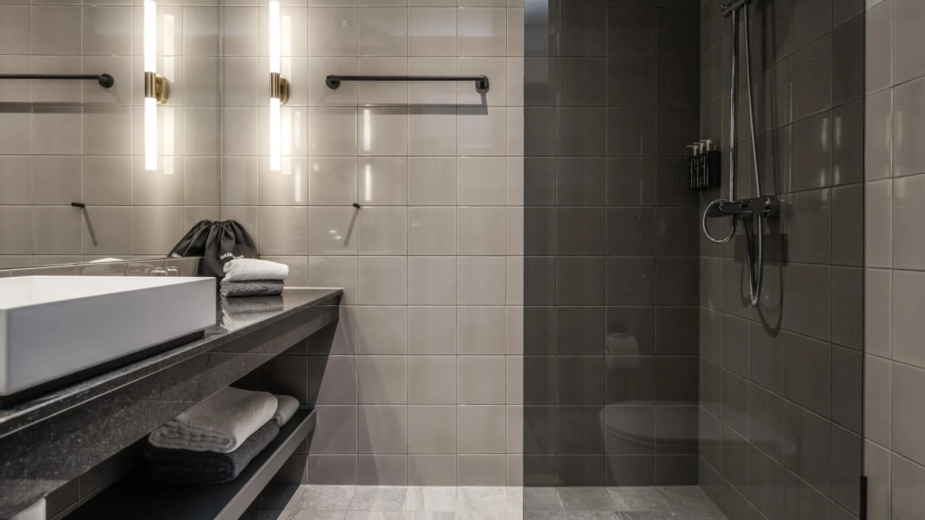 Shower in Clarion Hotel Umeå