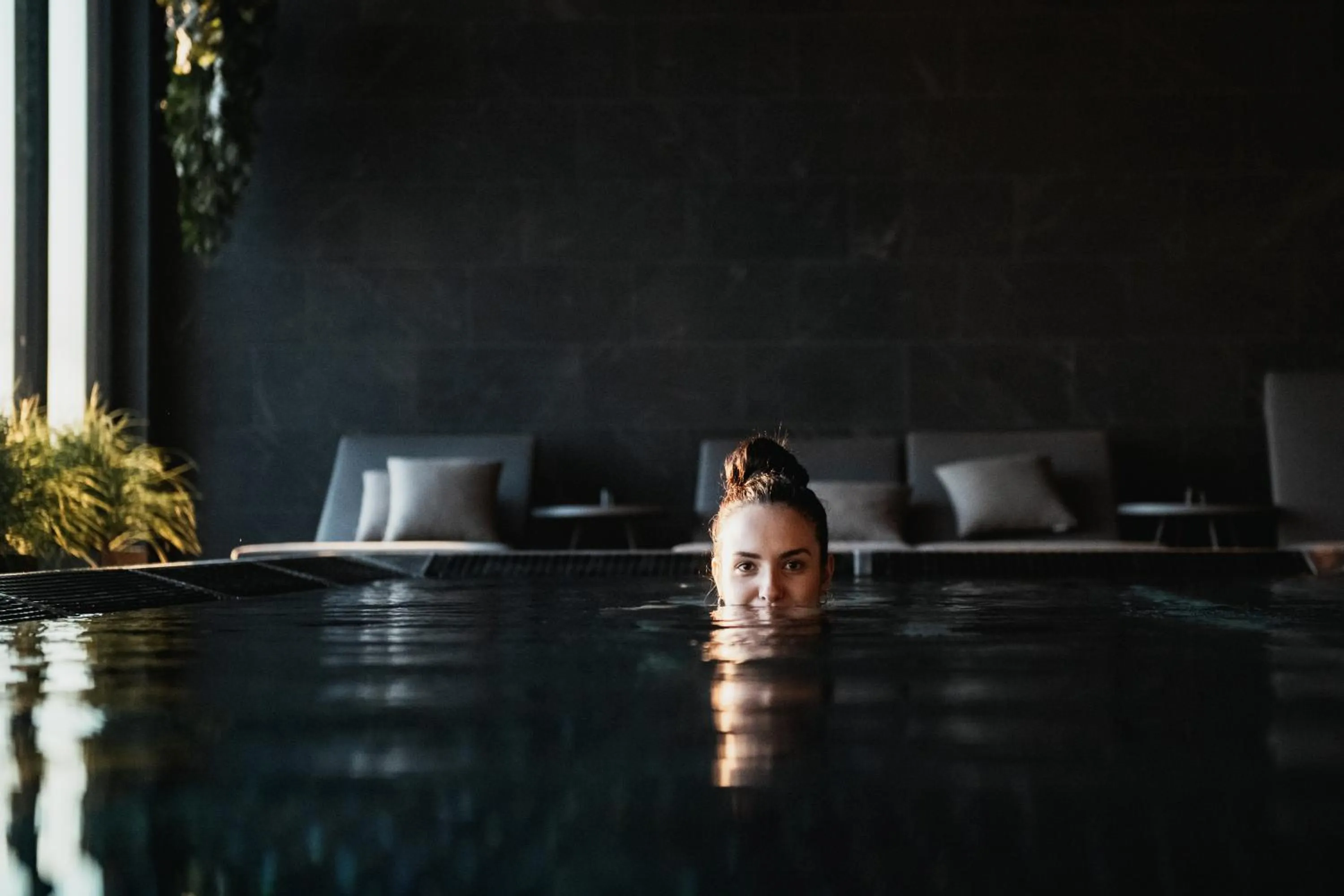 Swimming pool in Clarion Hotel Umeå