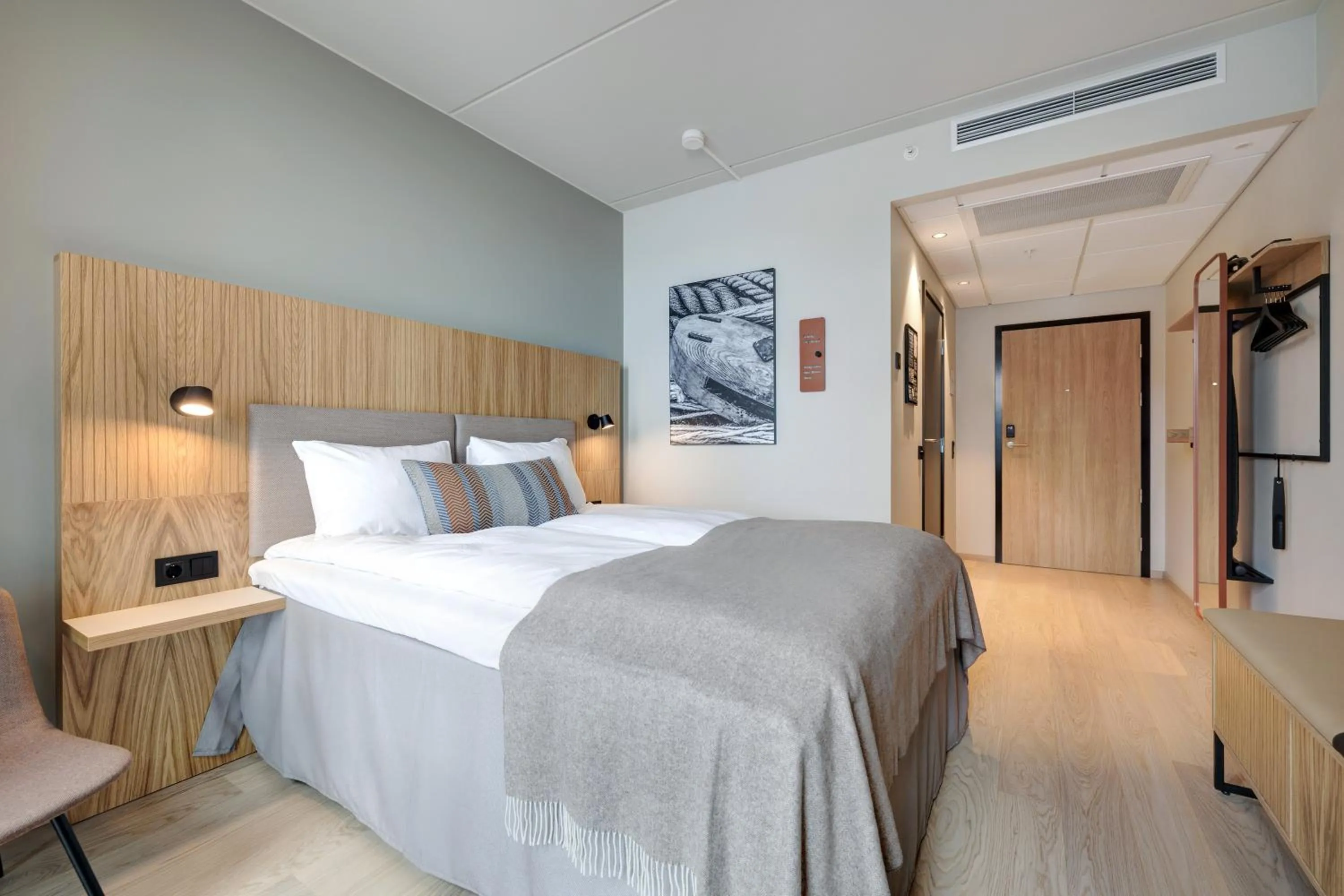 Bed in Quality Hotel Harstad