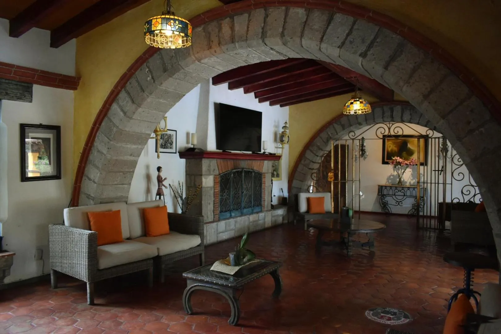 Living room in La Joyita Cuernavaca
