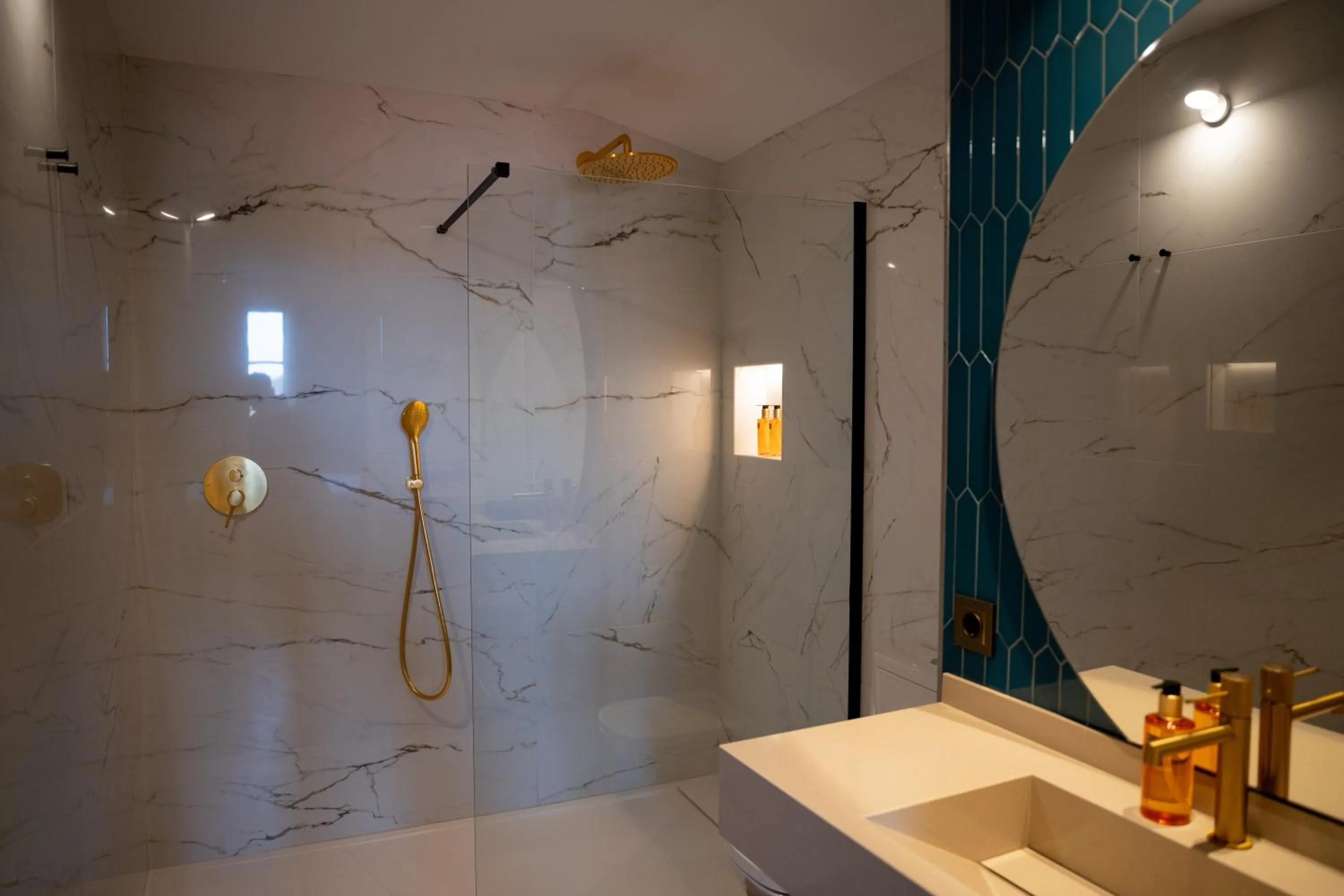 Shower in Hotel Boutique Las Indianas