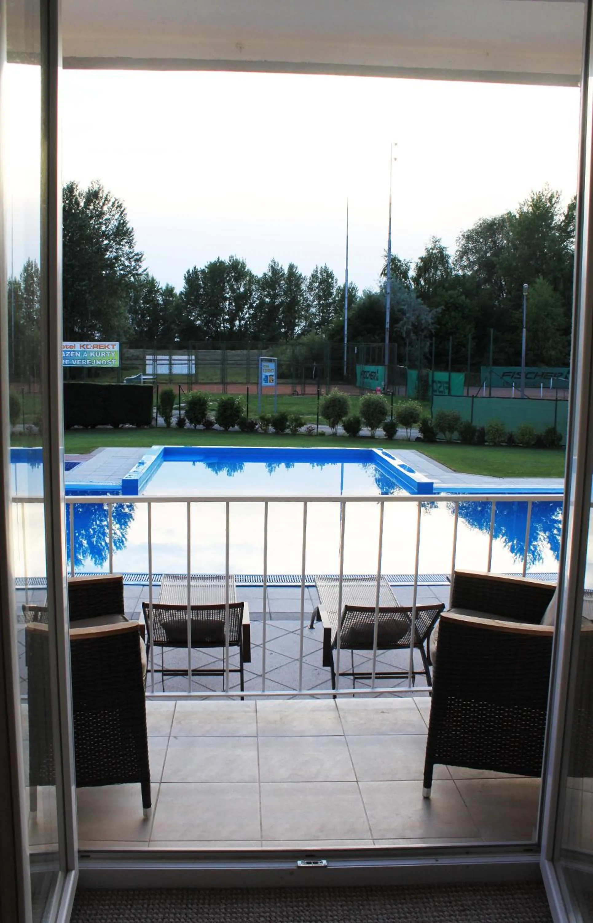 Pool view in Hotel KOREKT