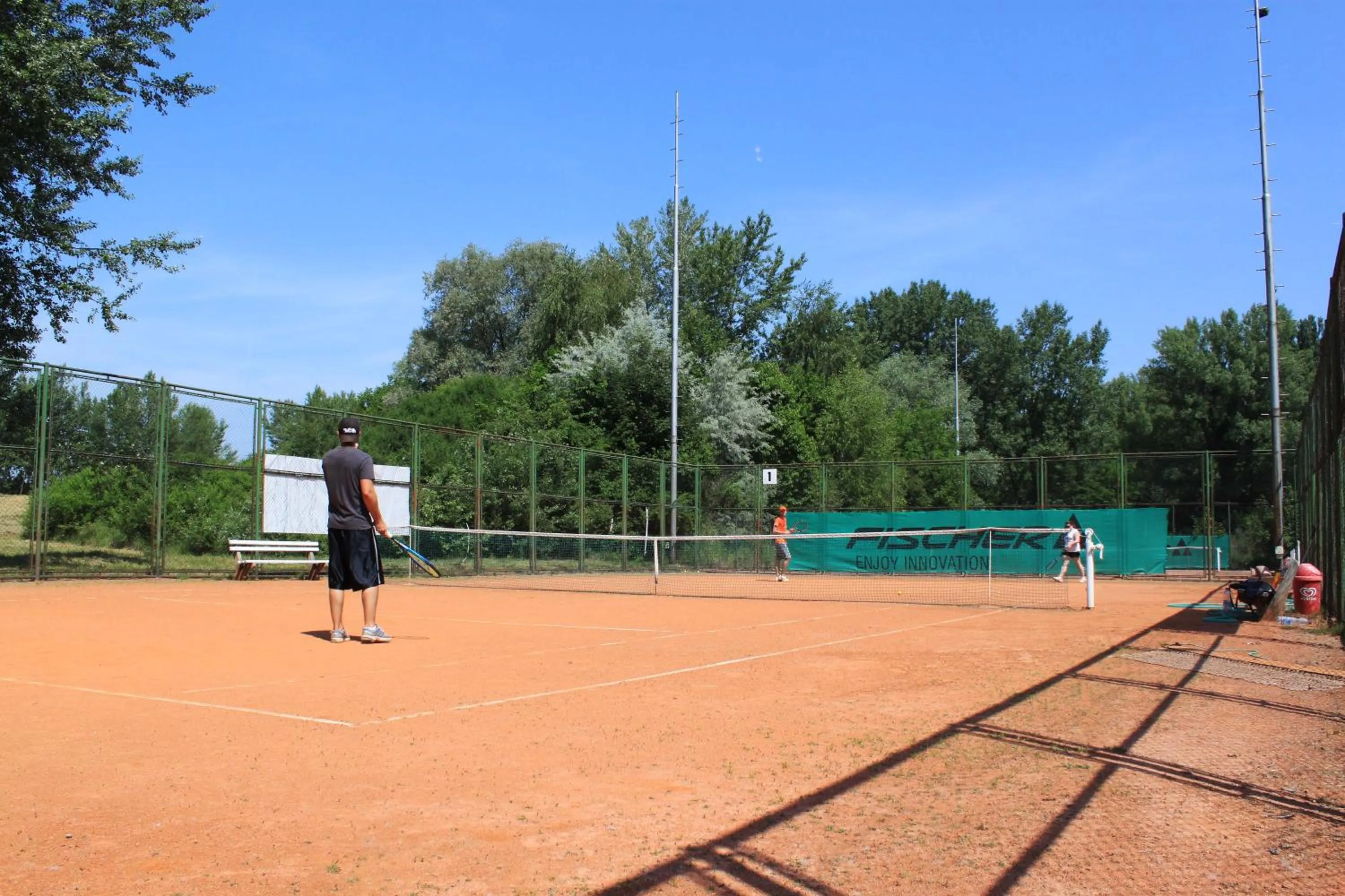 Tennis court in Hotel KOREKT