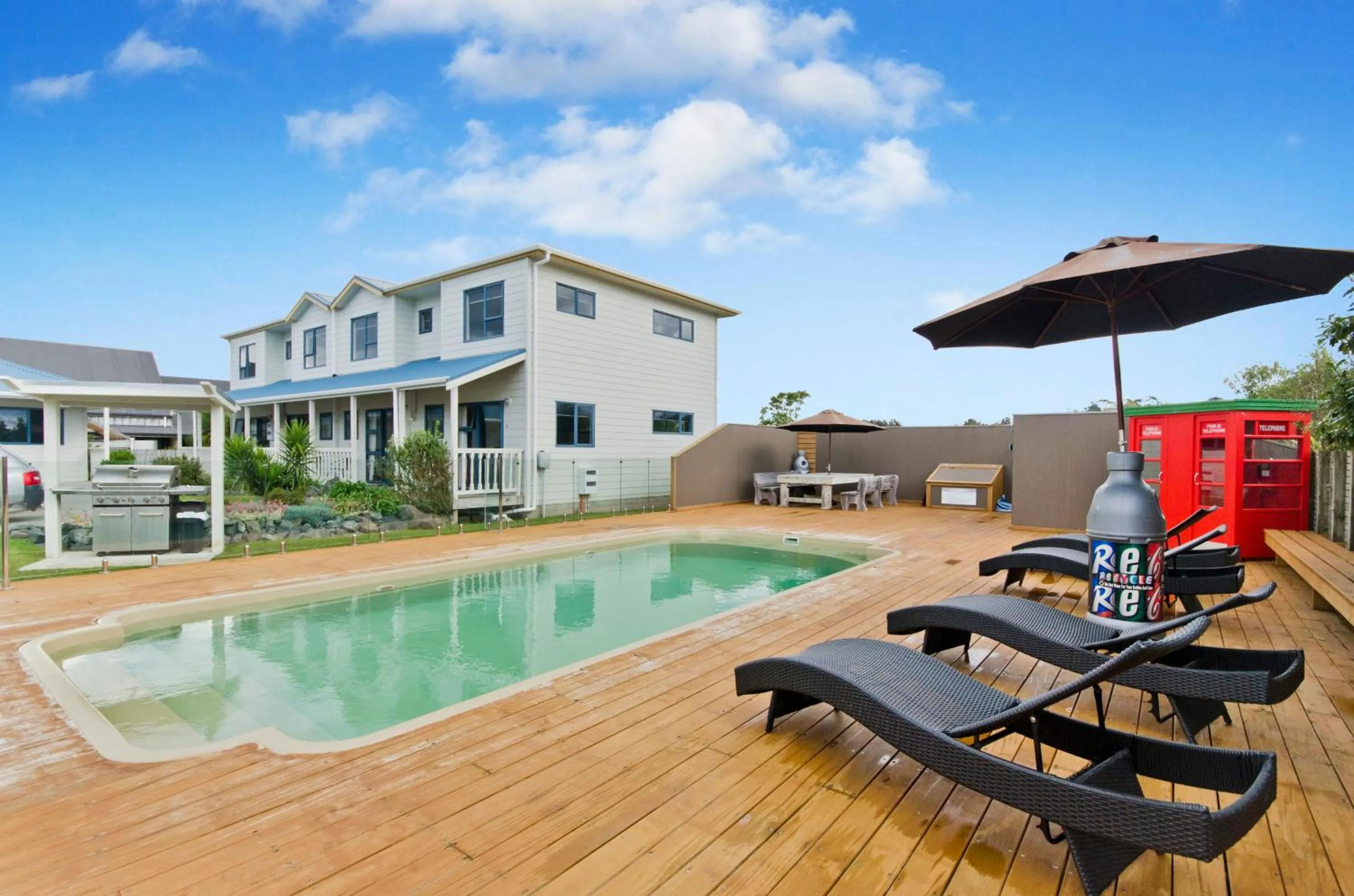 Property building in Matakana Motel