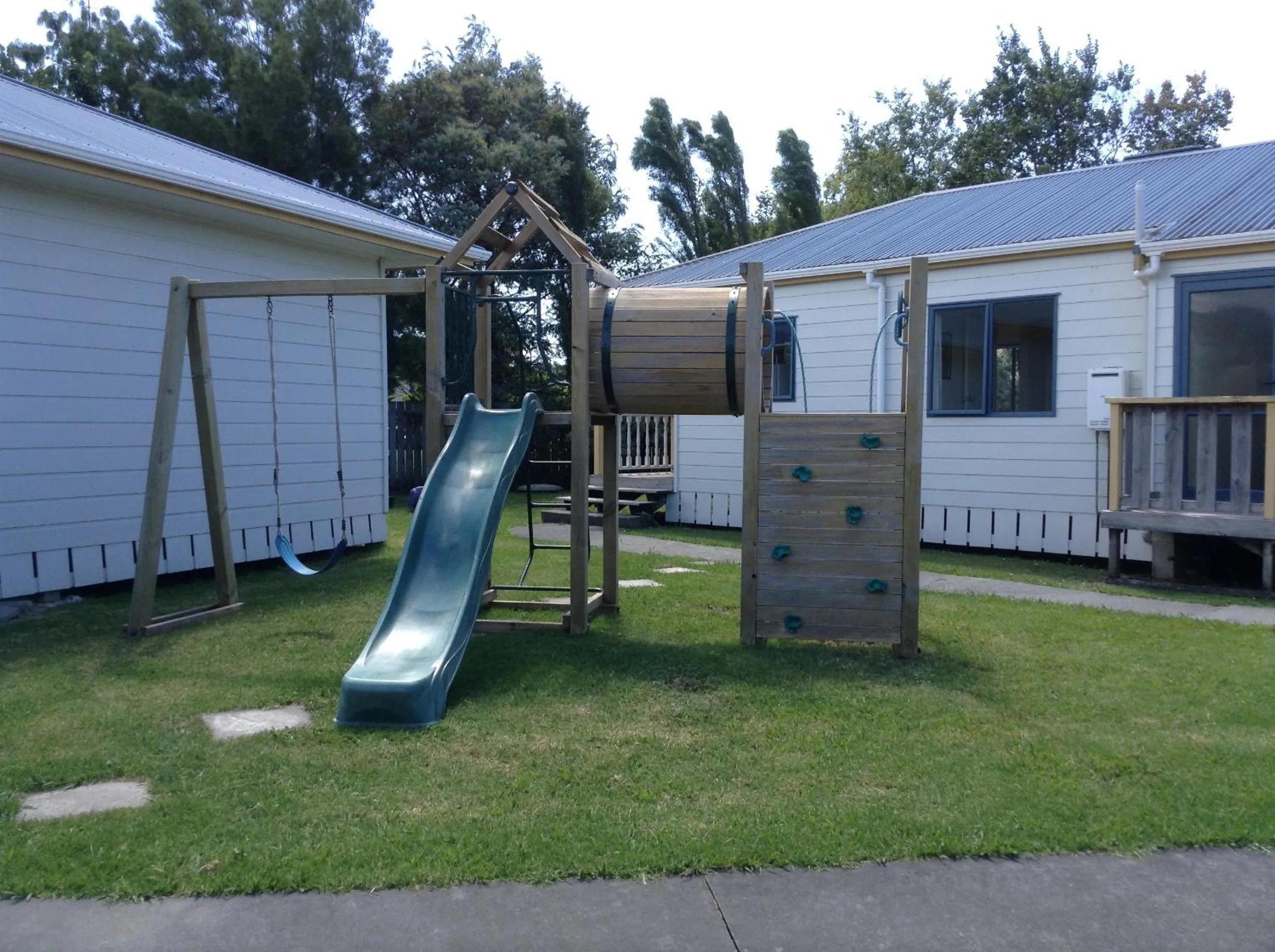 Children play ground in Matakana Motel