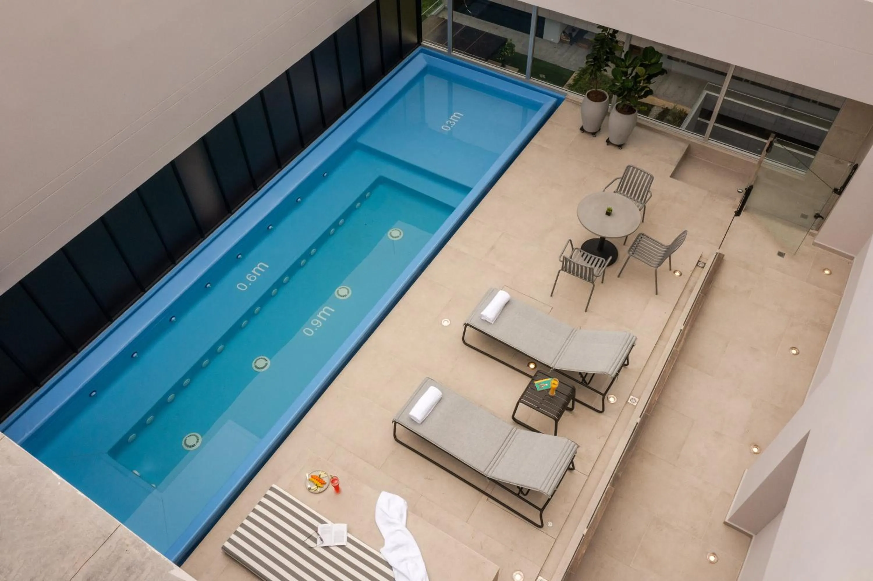 Solarium in Hotel Sites Barranquilla