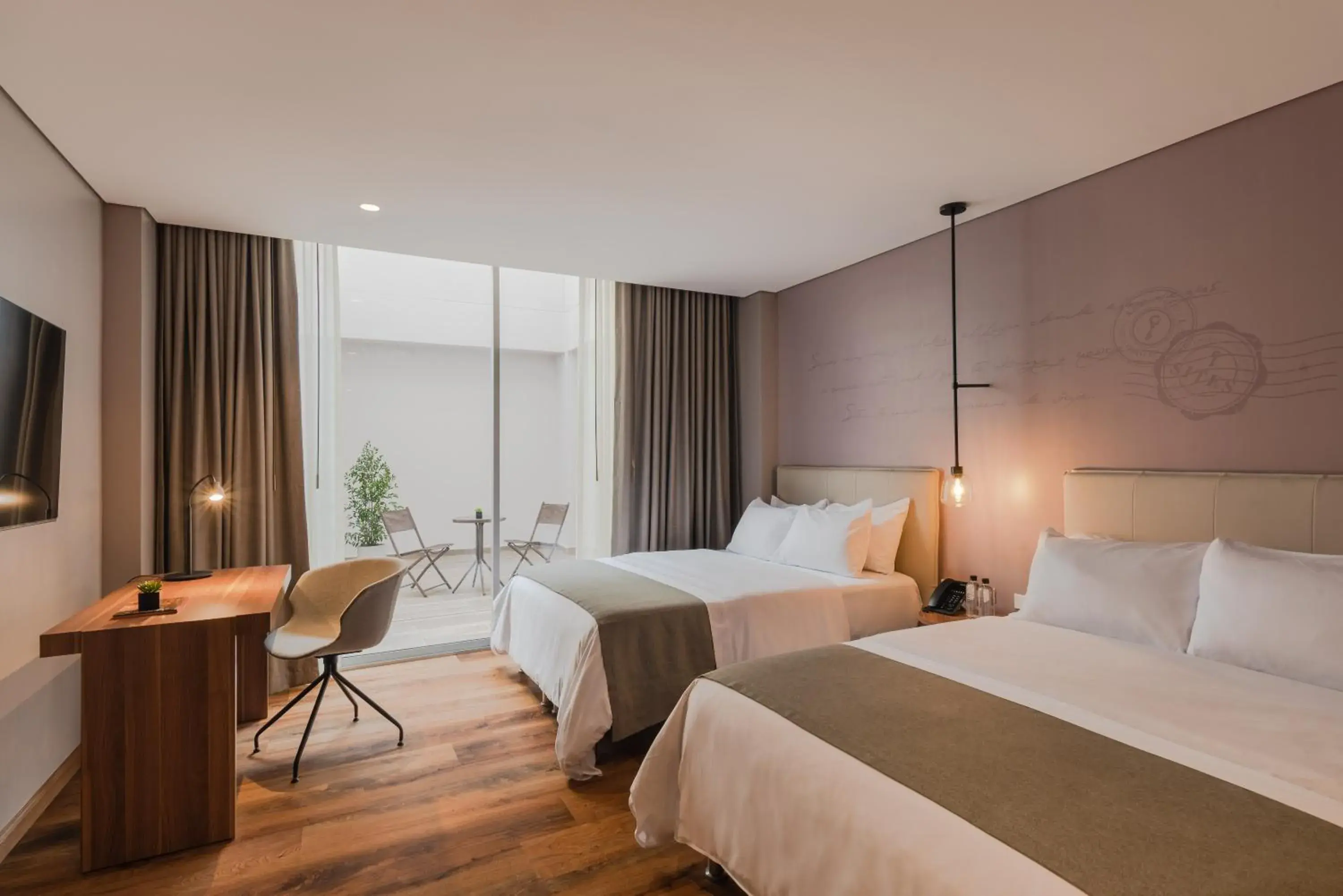 Double Room with Terrace in Hotel Sites Barranquilla Double Room with Terrace in Hotel Sites Barranquilla