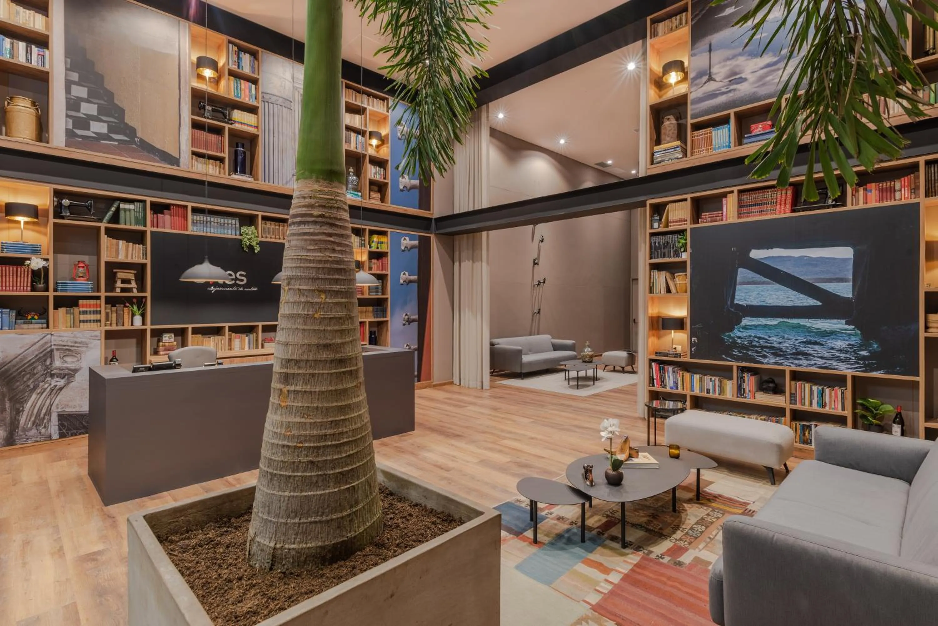 Lobby or reception in Hotel Sites Barranquilla