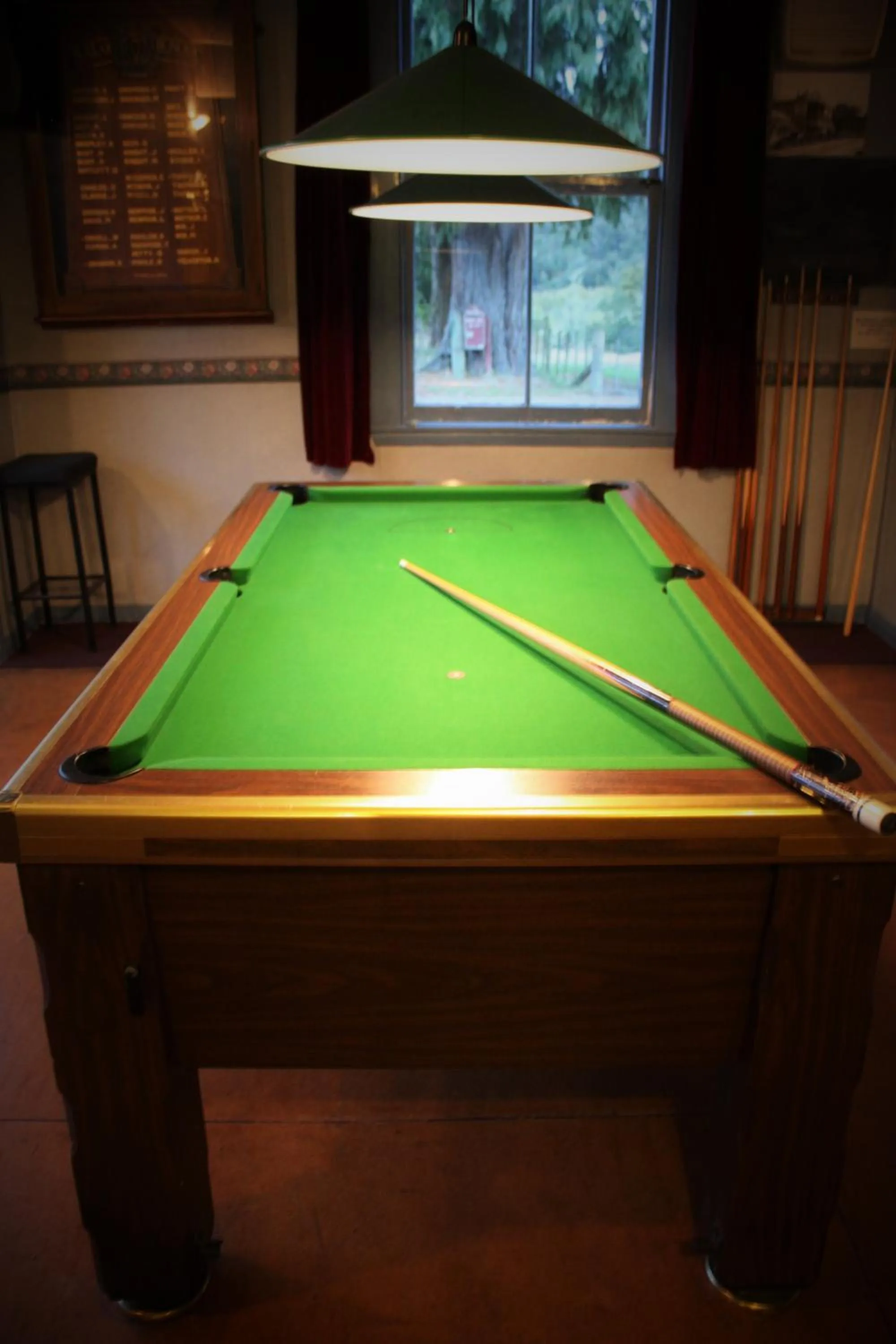 Billiard in Owen River Tavern & Motels