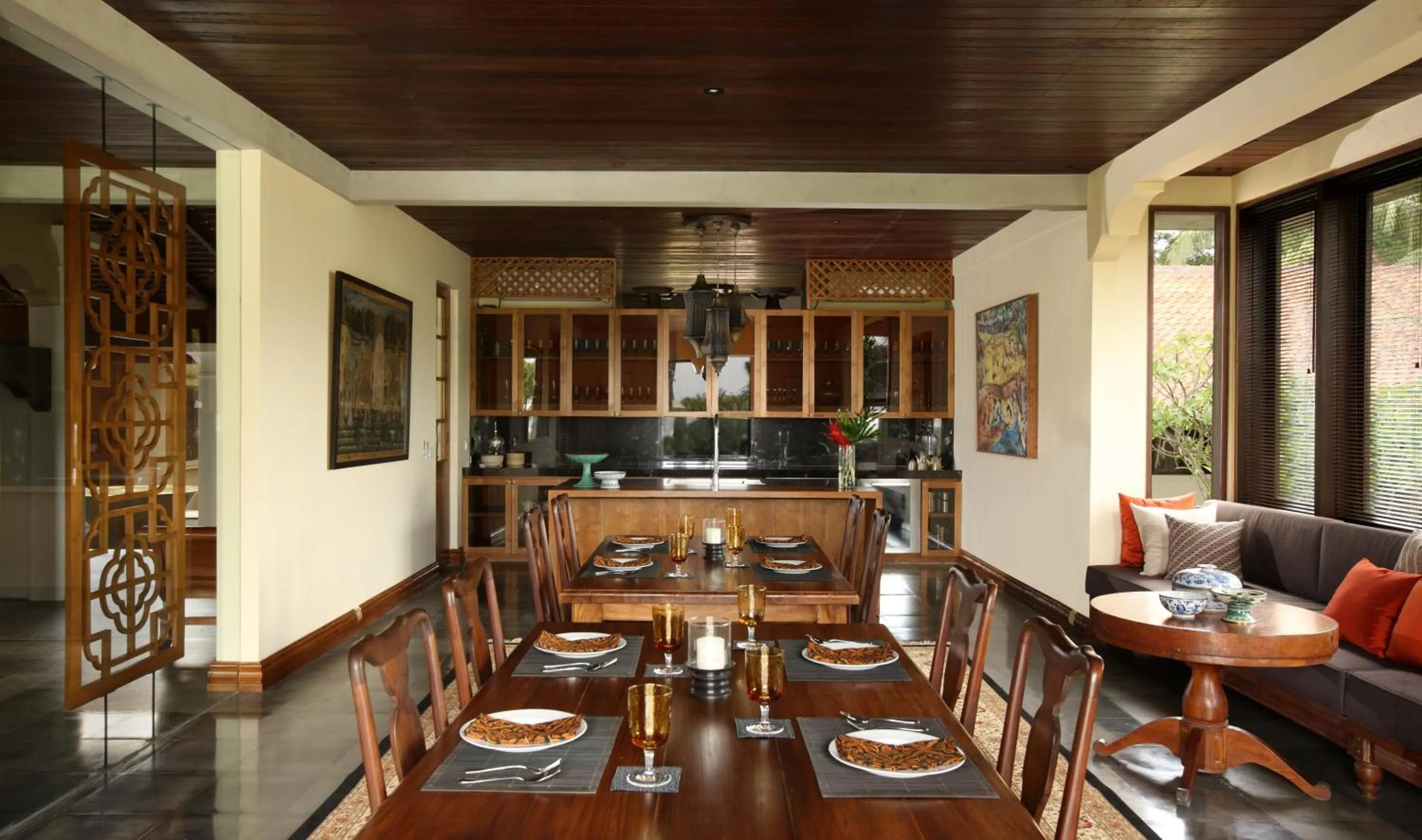 Dining area in Jeeva Saba Bali